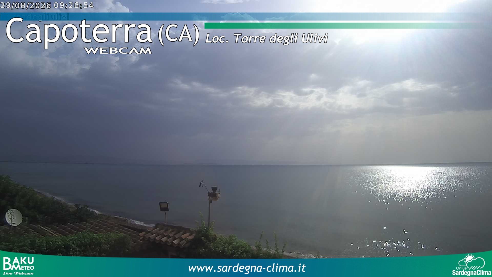 time-lapse frame, Capoeterra Torre degli Ulivi webcam
