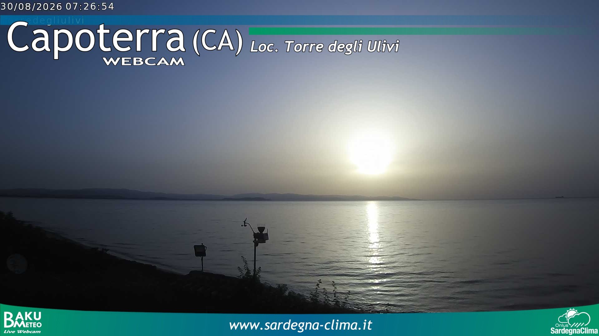 time-lapse frame, Capoeterra Torre degli Ulivi webcam