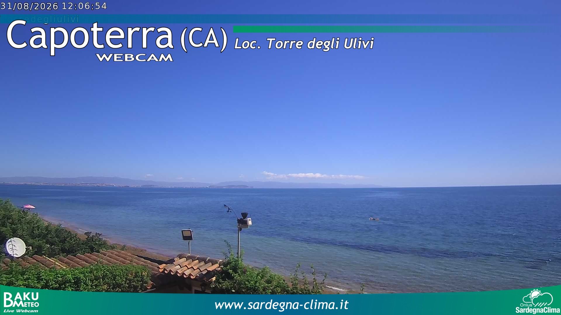 time-lapse frame, Capoeterra Torre degli Ulivi webcam