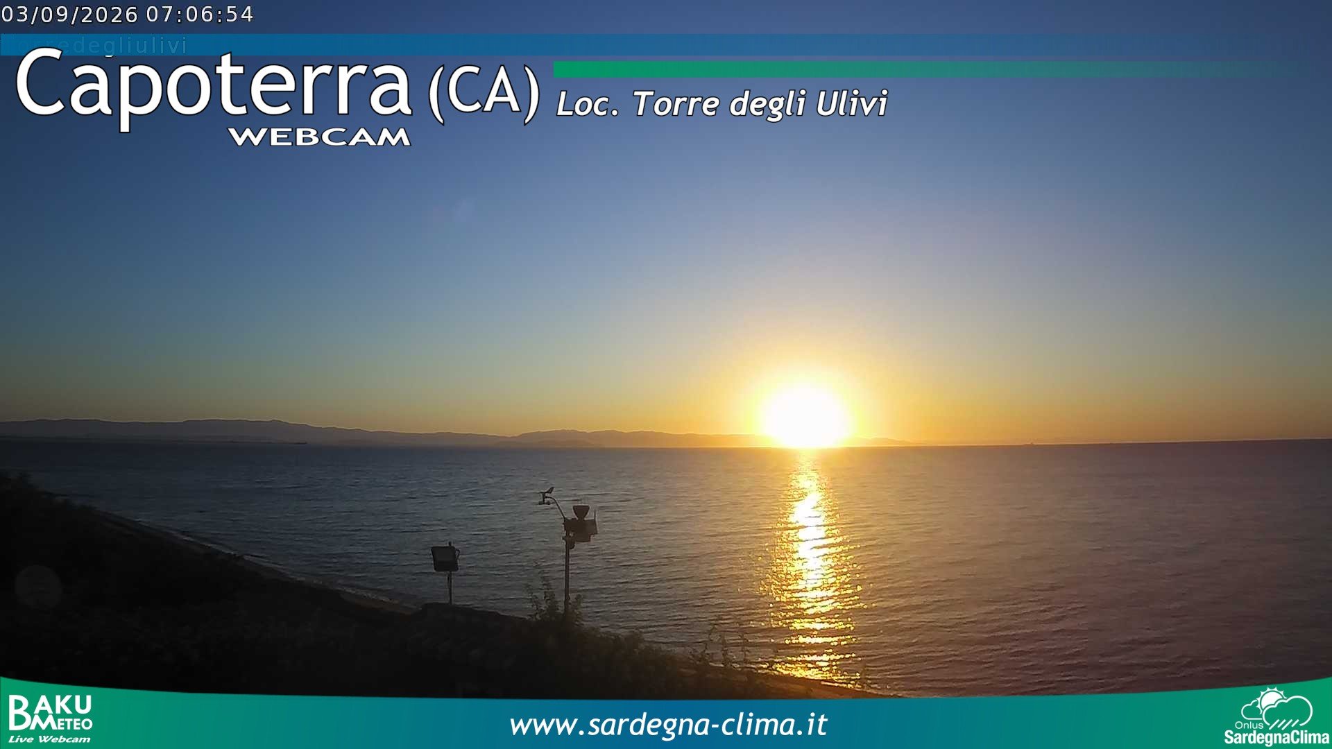 time-lapse frame, Capoeterra Torre degli Ulivi webcam