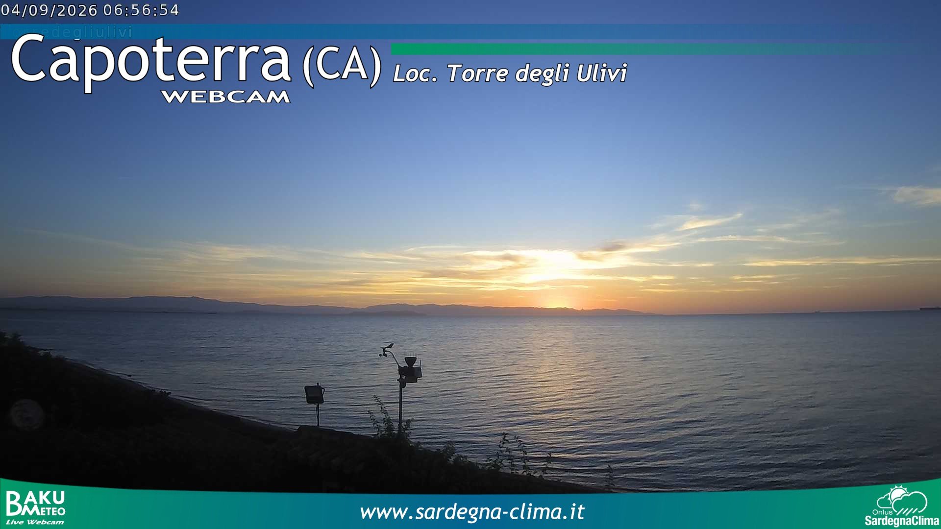 time-lapse frame, Capoeterra Torre degli Ulivi webcam