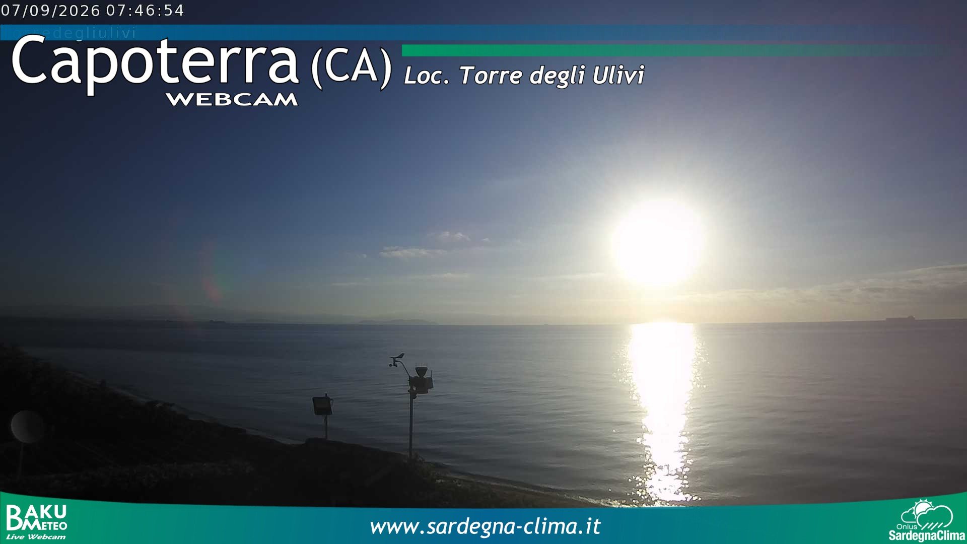 time-lapse frame, Capoeterra Torre degli Ulivi webcam