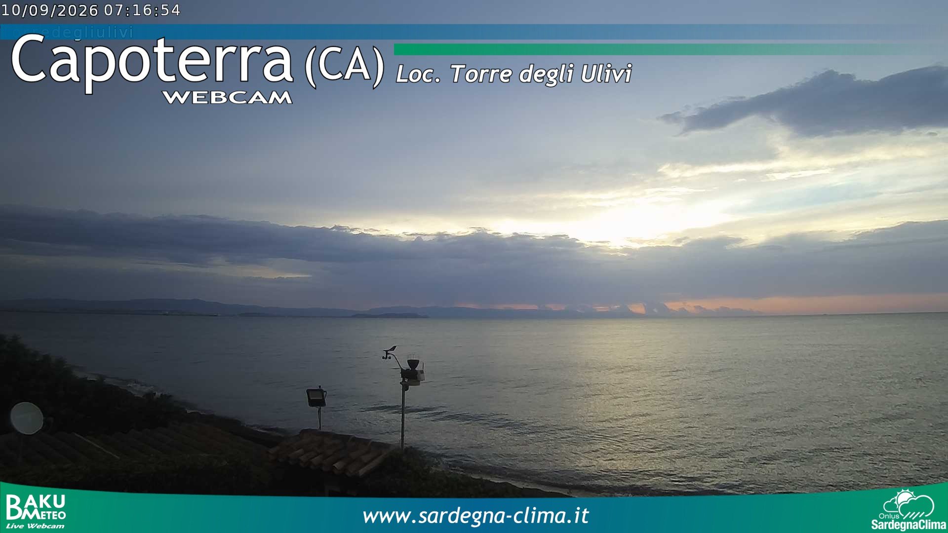 time-lapse frame, Capoeterra Torre degli Ulivi webcam