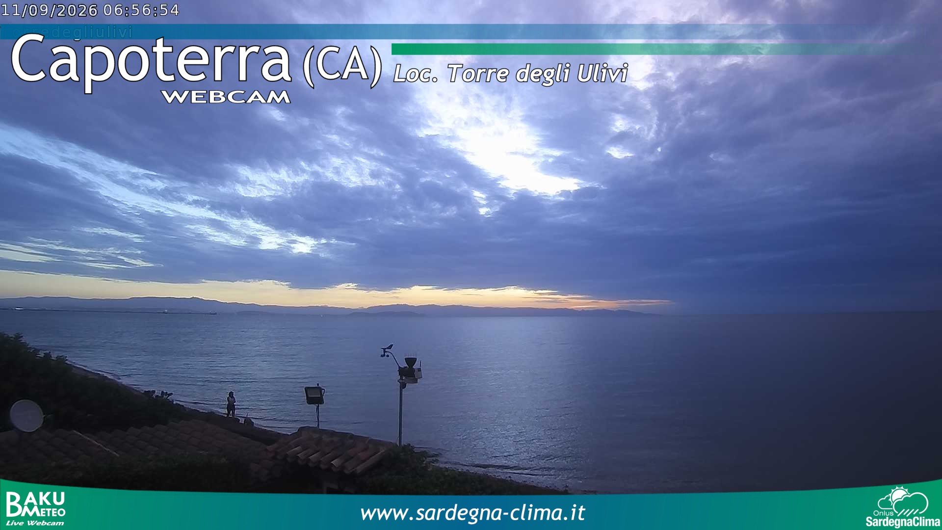 time-lapse frame, Capoeterra Torre degli Ulivi webcam