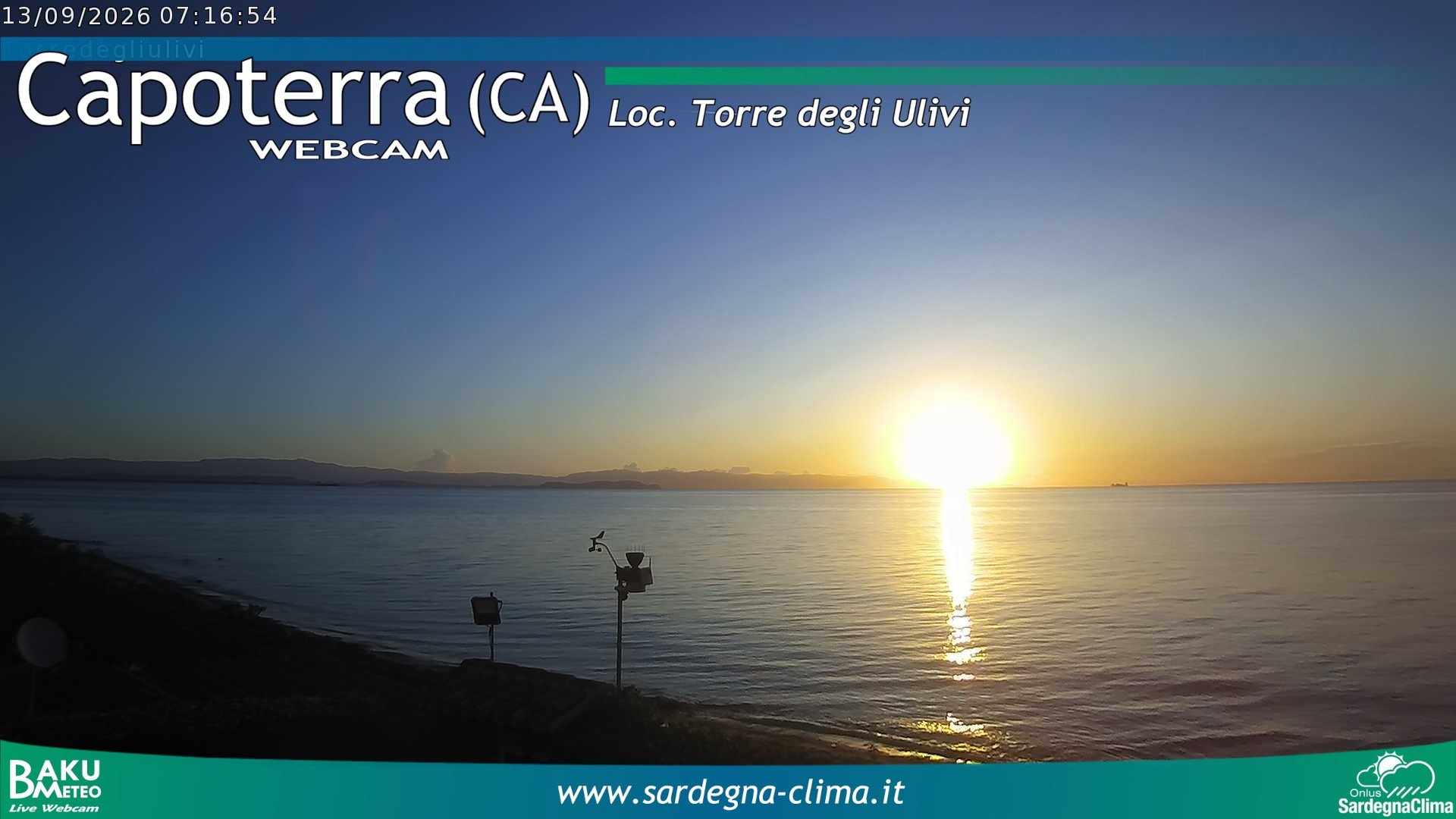 time-lapse frame, Capoeterra Torre degli Ulivi webcam