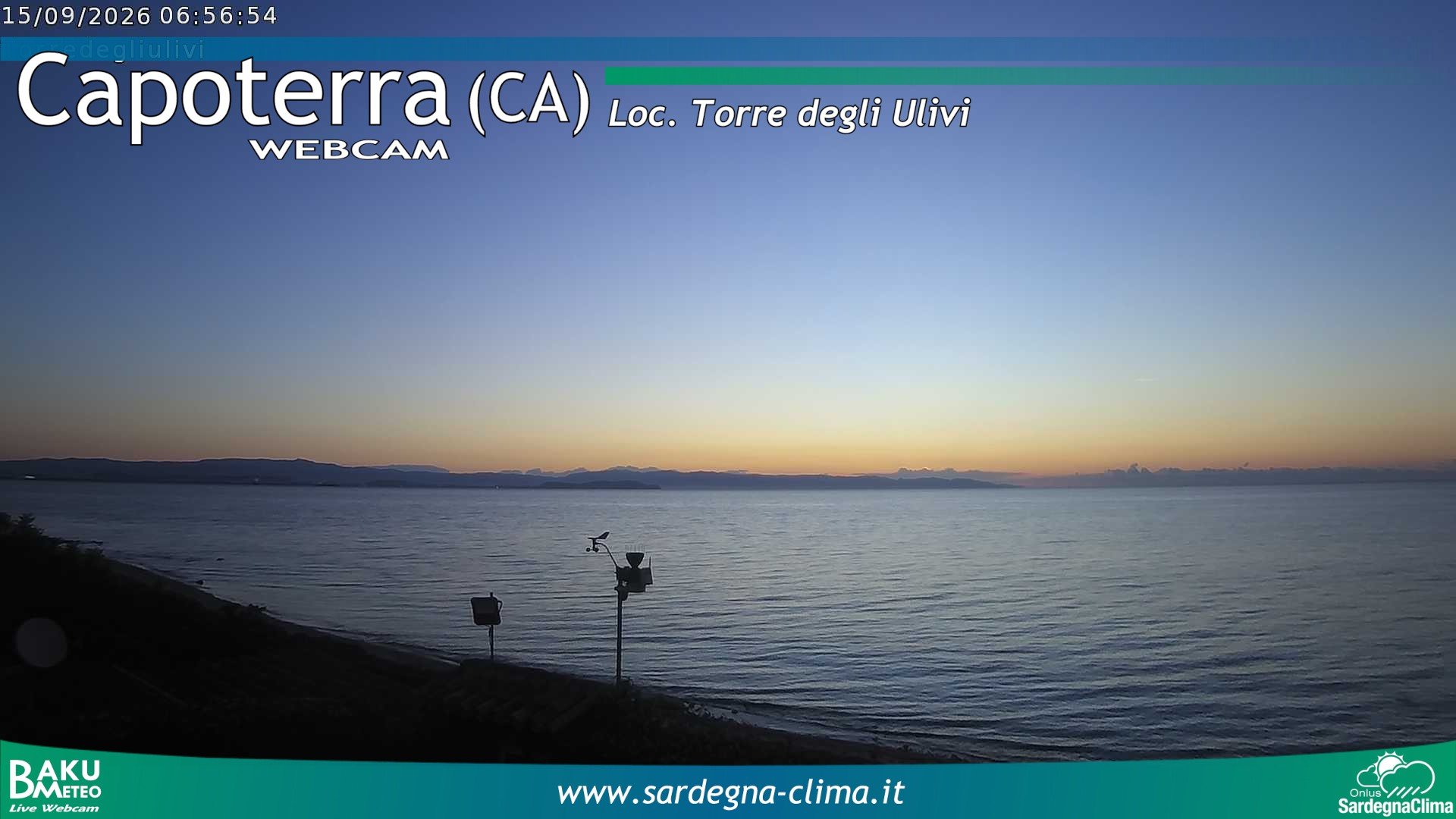 time-lapse frame, Capoeterra Torre degli Ulivi webcam