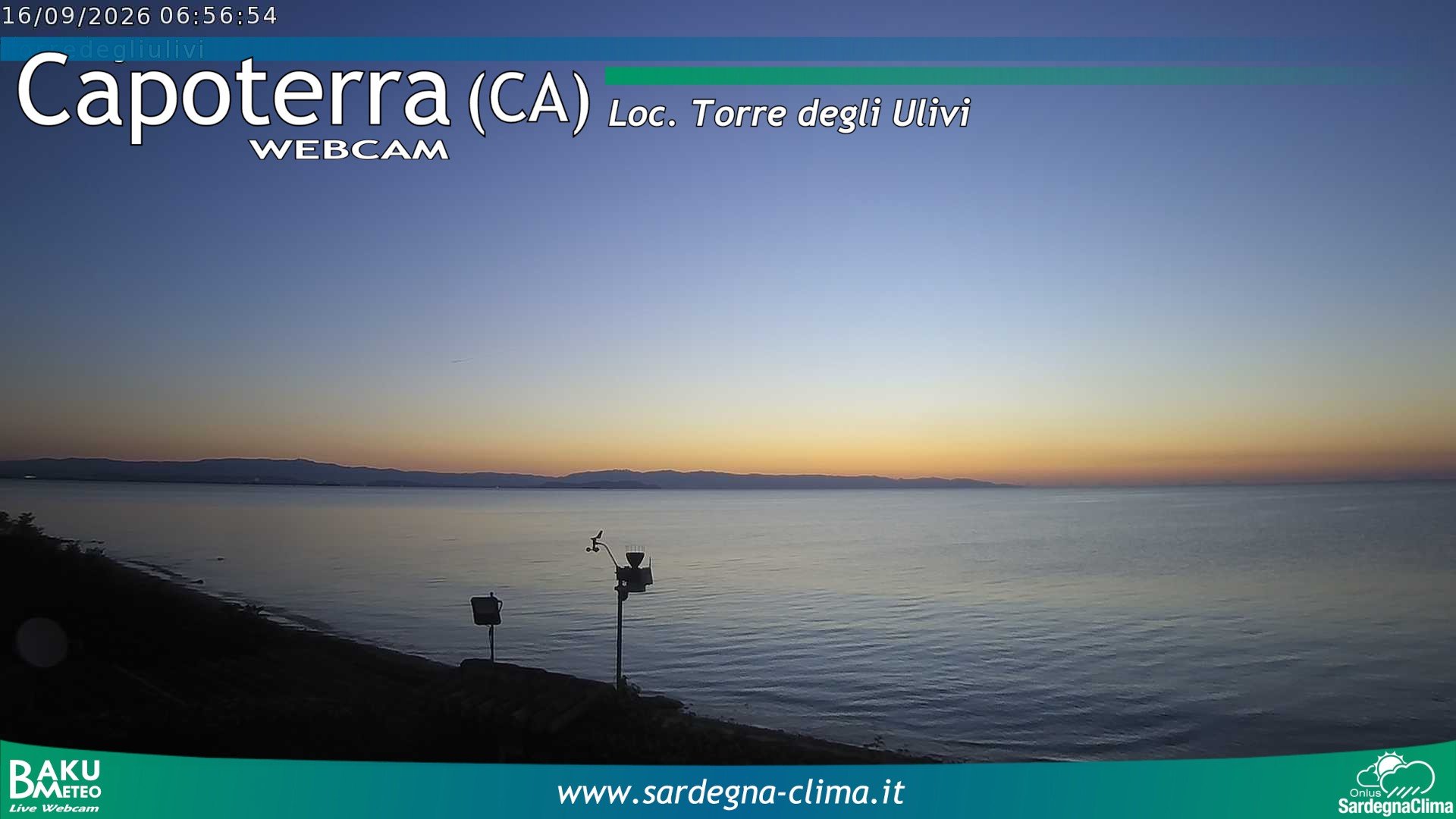 time-lapse frame, Capoeterra Torre degli Ulivi webcam