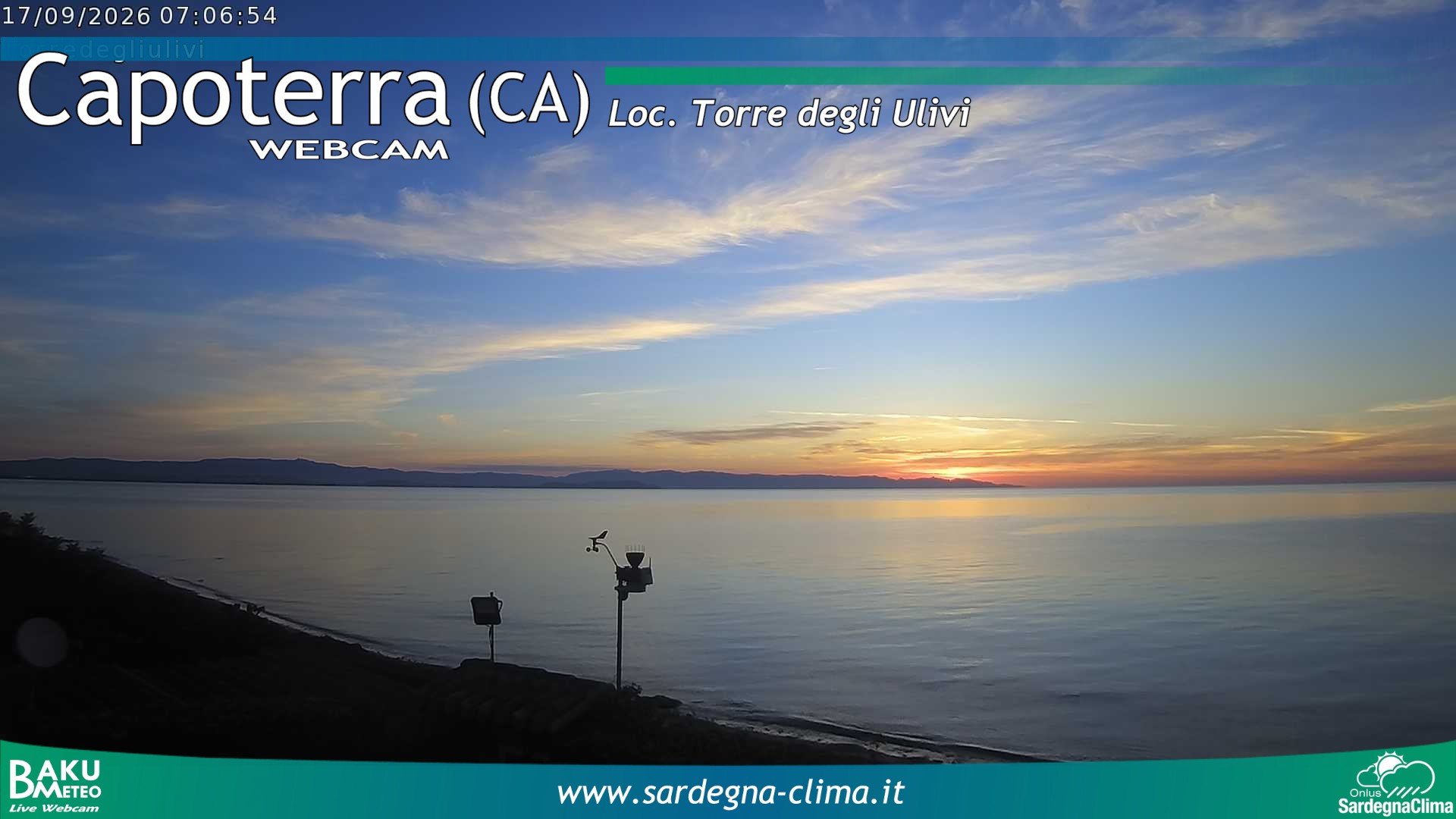 time-lapse frame, Capoeterra Torre degli Ulivi webcam