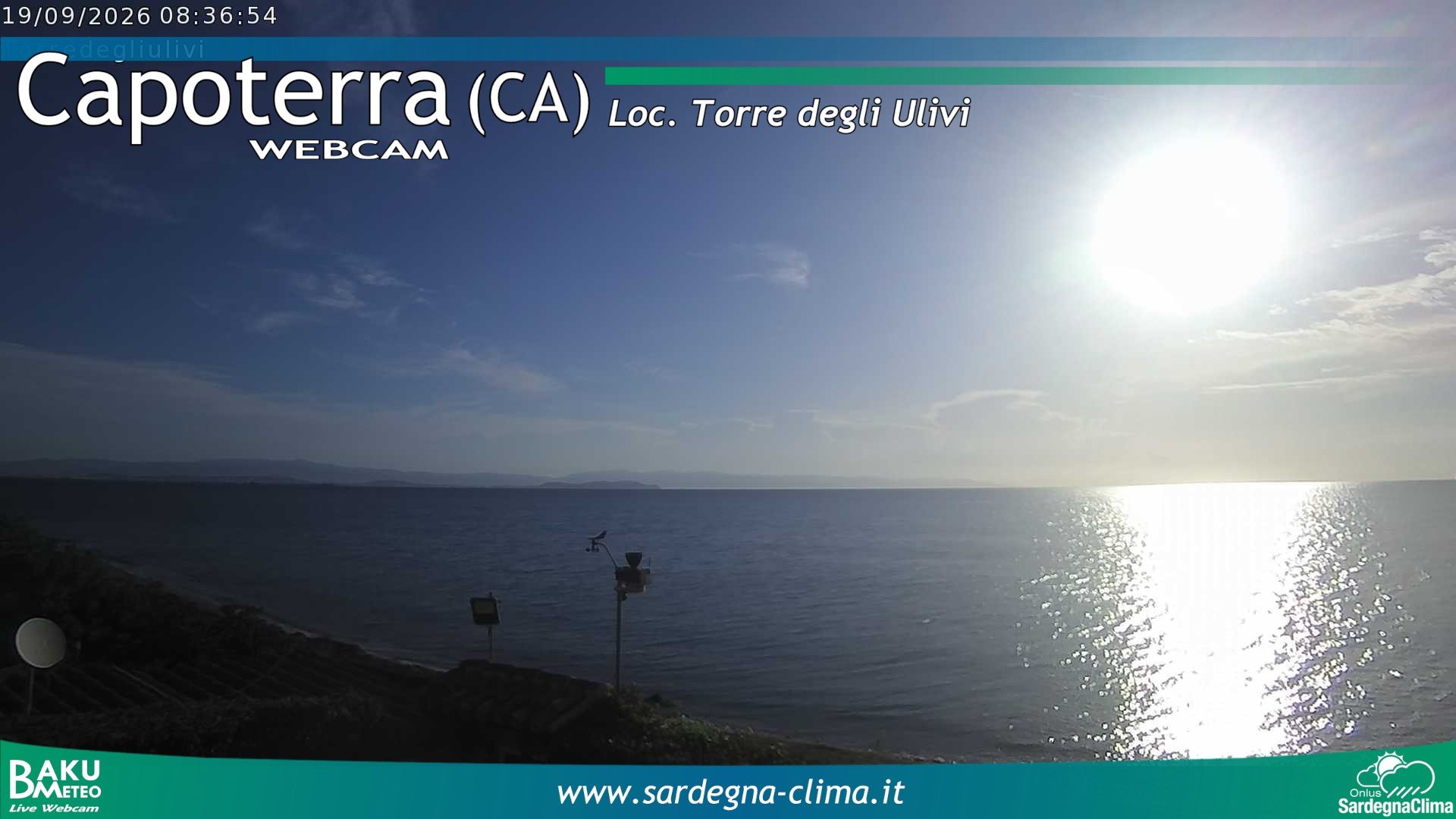 time-lapse frame, Capoeterra Torre degli Ulivi webcam