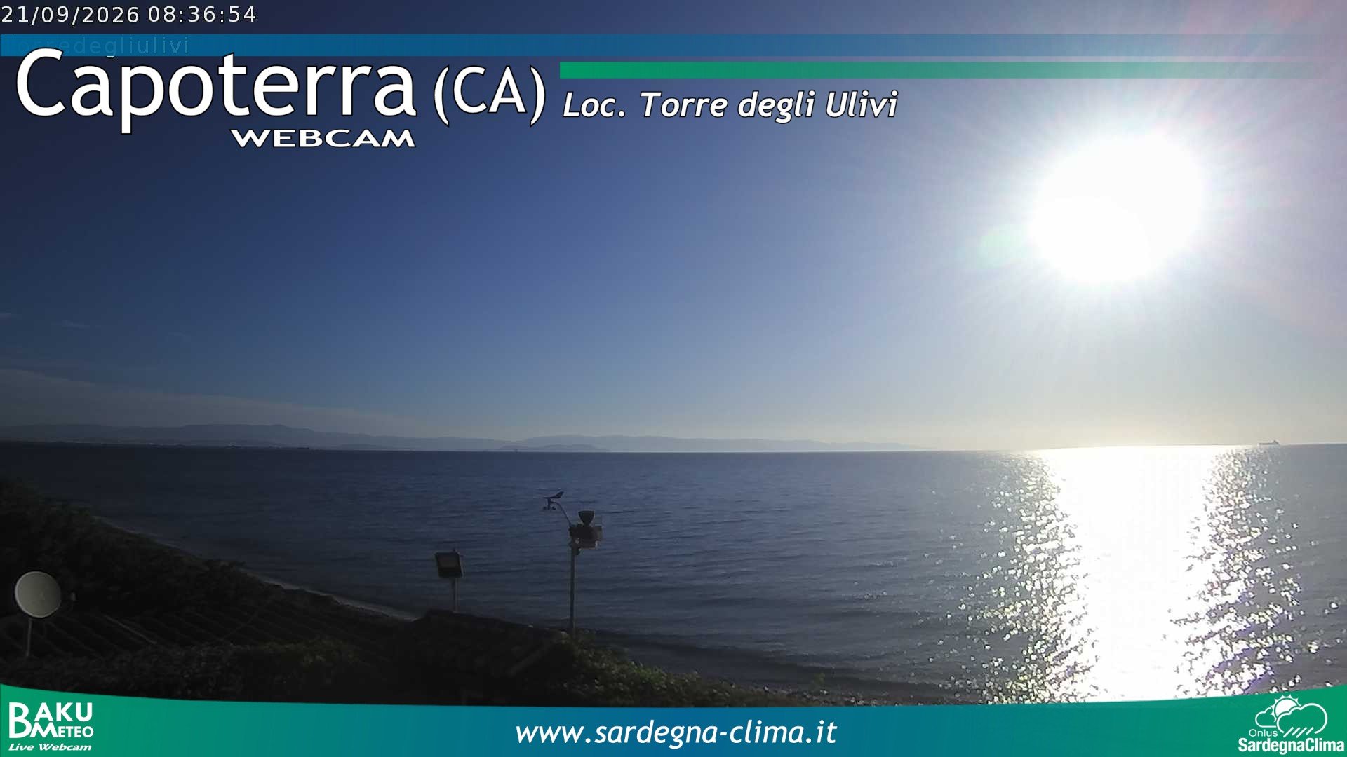 time-lapse frame, Capoeterra Torre degli Ulivi webcam
