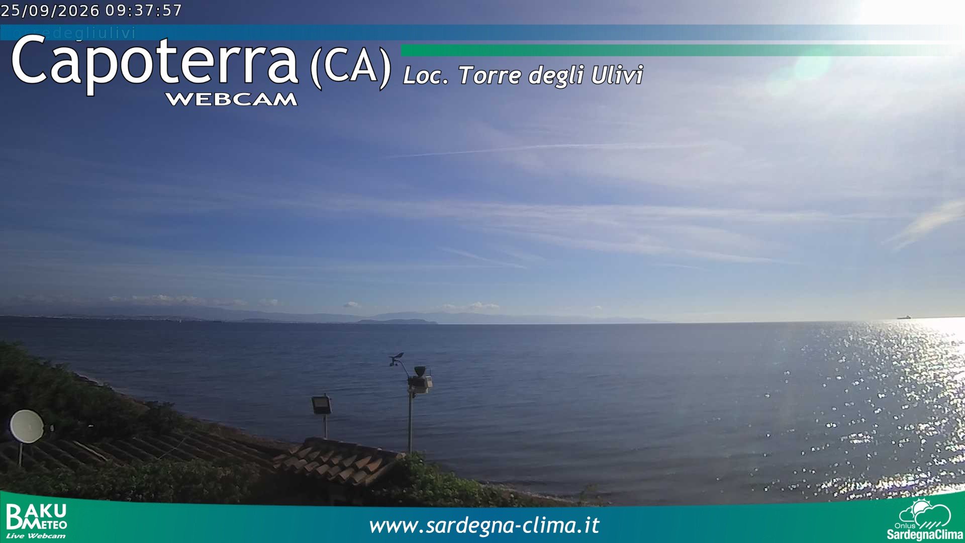 time-lapse frame, Capoeterra Torre degli Ulivi webcam