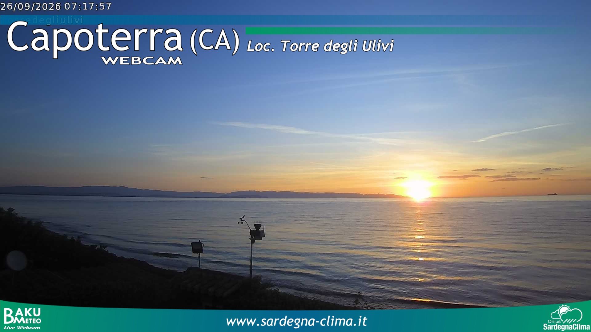 time-lapse frame, Capoeterra Torre degli Ulivi webcam