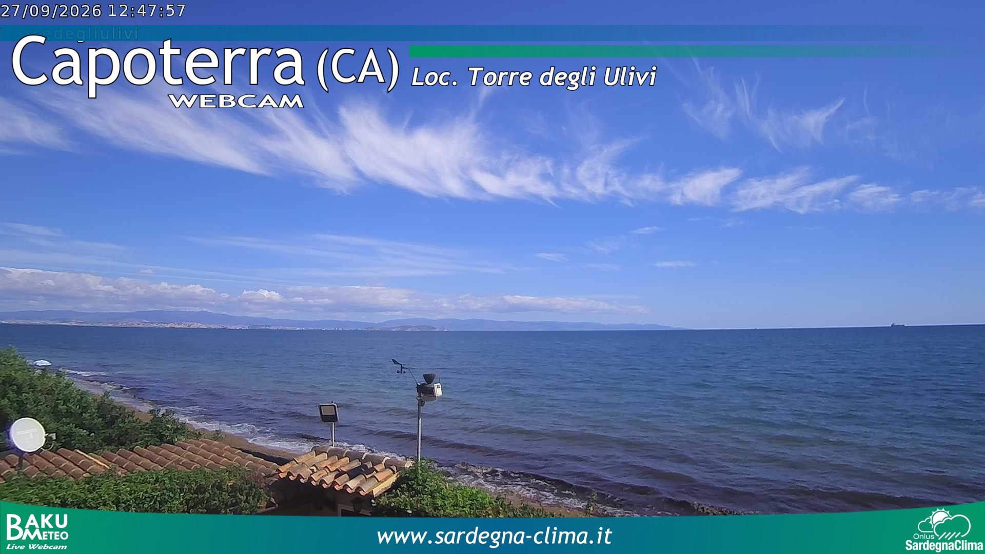 time-lapse frame, Capoeterra Torre degli Ulivi webcam