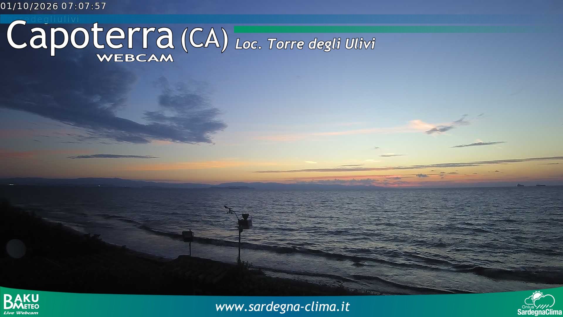 time-lapse frame, Capoeterra Torre degli Ulivi webcam