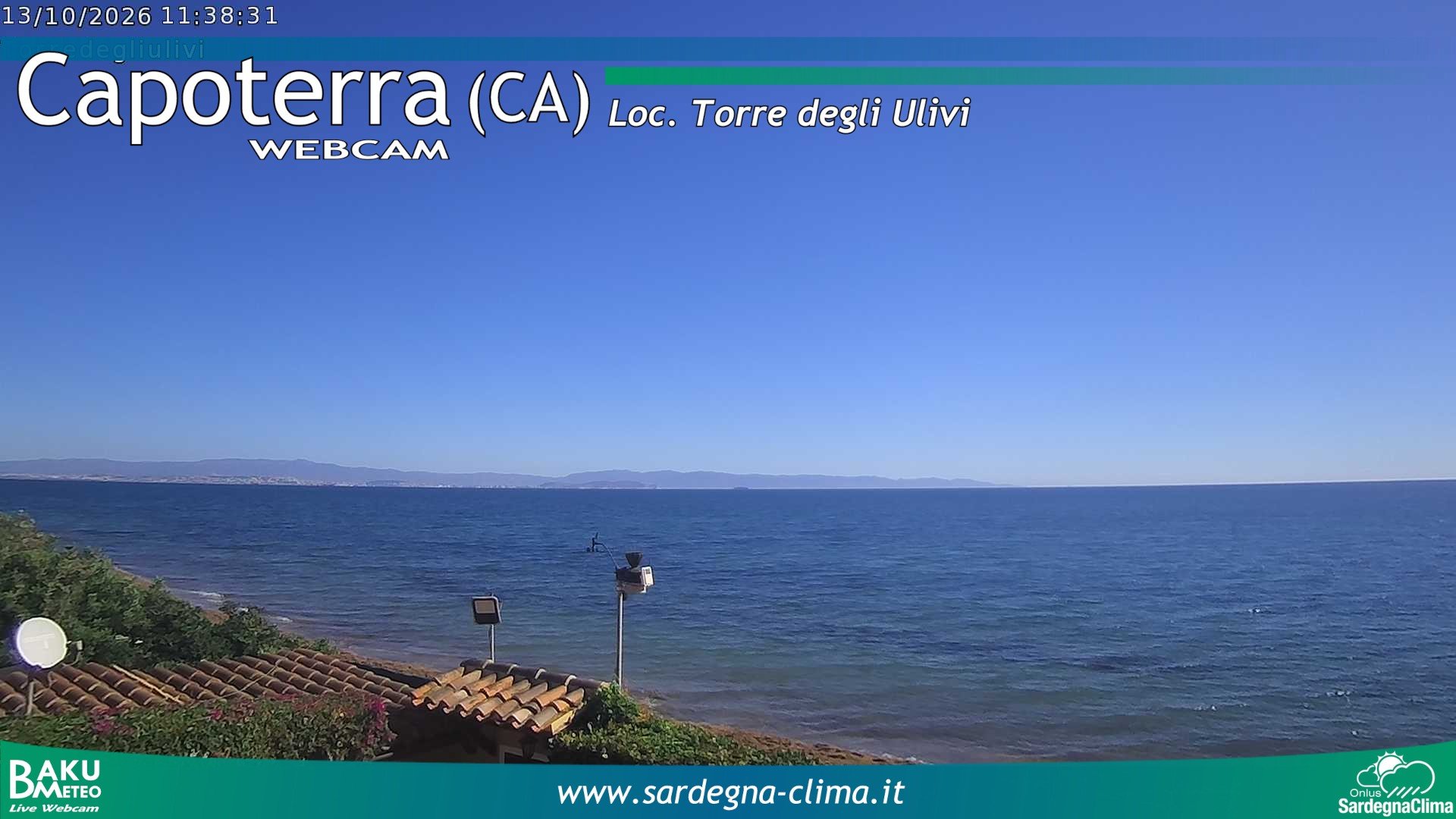 time-lapse frame, Capoeterra Torre degli Ulivi webcam