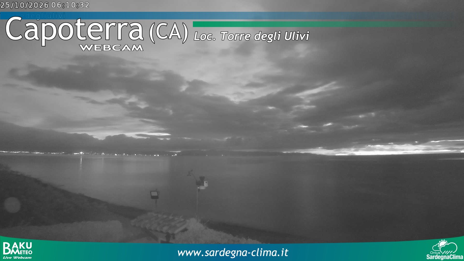 time-lapse frame, Capoeterra Torre degli Ulivi webcam