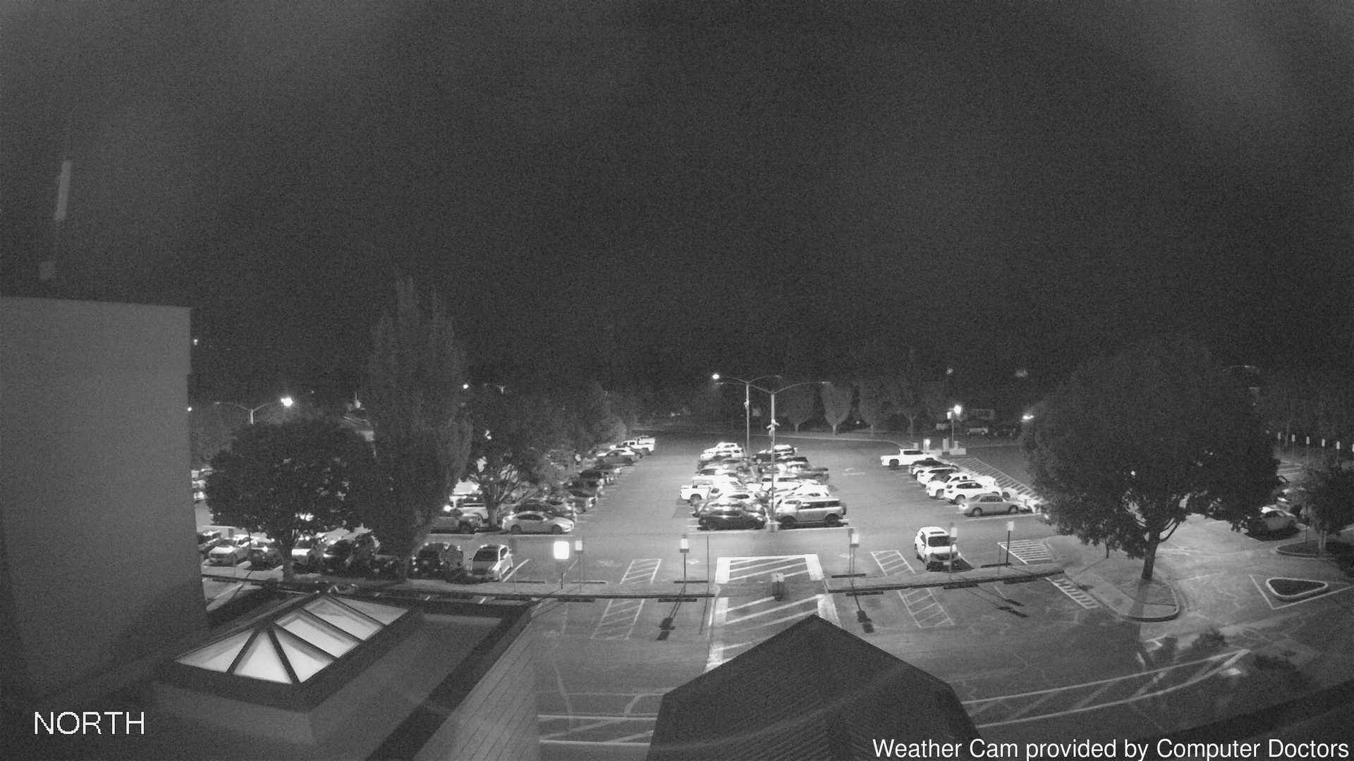 time-lapse frame, North webcam
