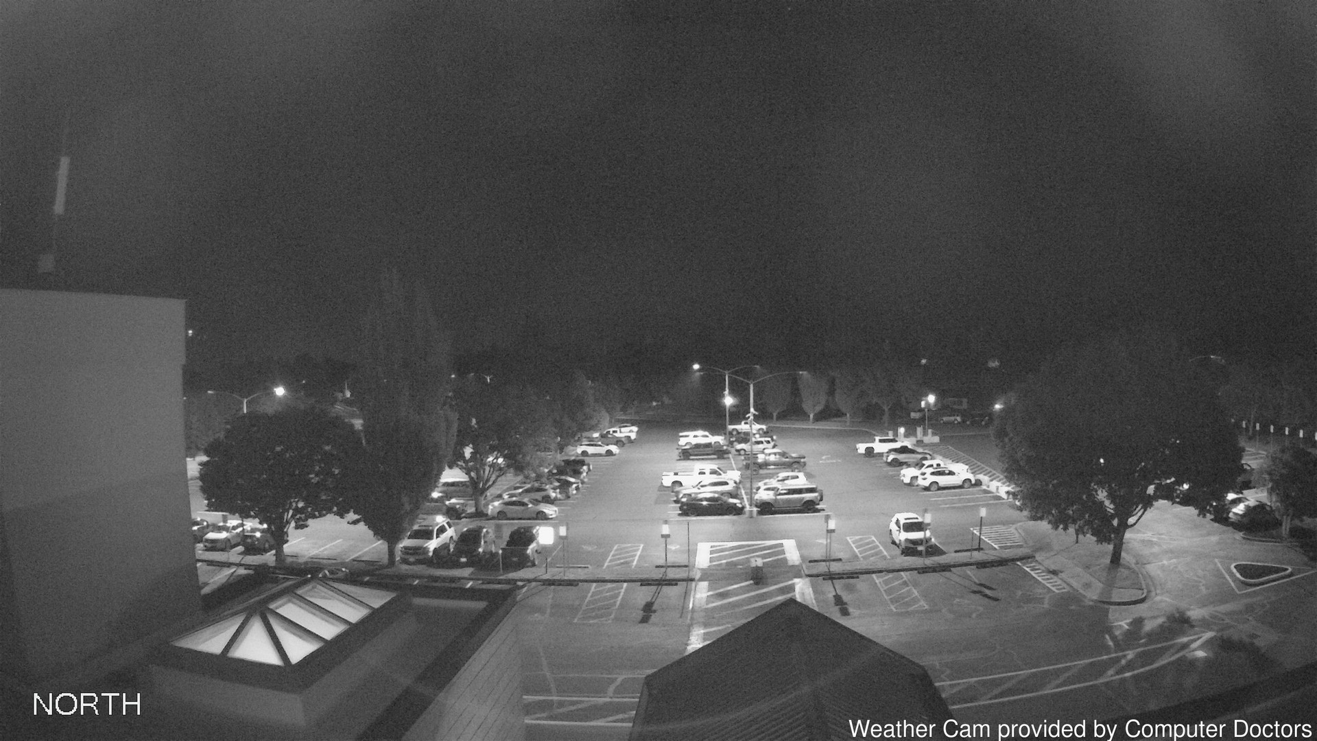 time-lapse frame, North webcam
