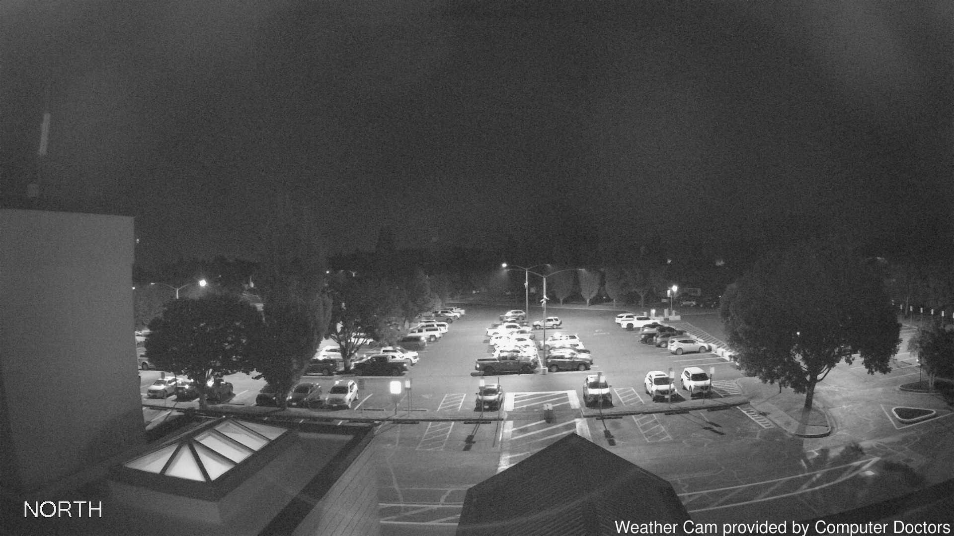 time-lapse frame, North webcam
