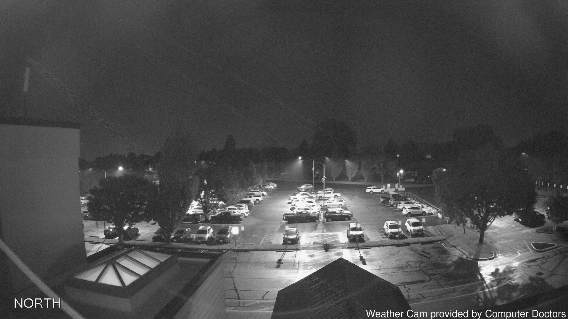 time-lapse frame, North webcam