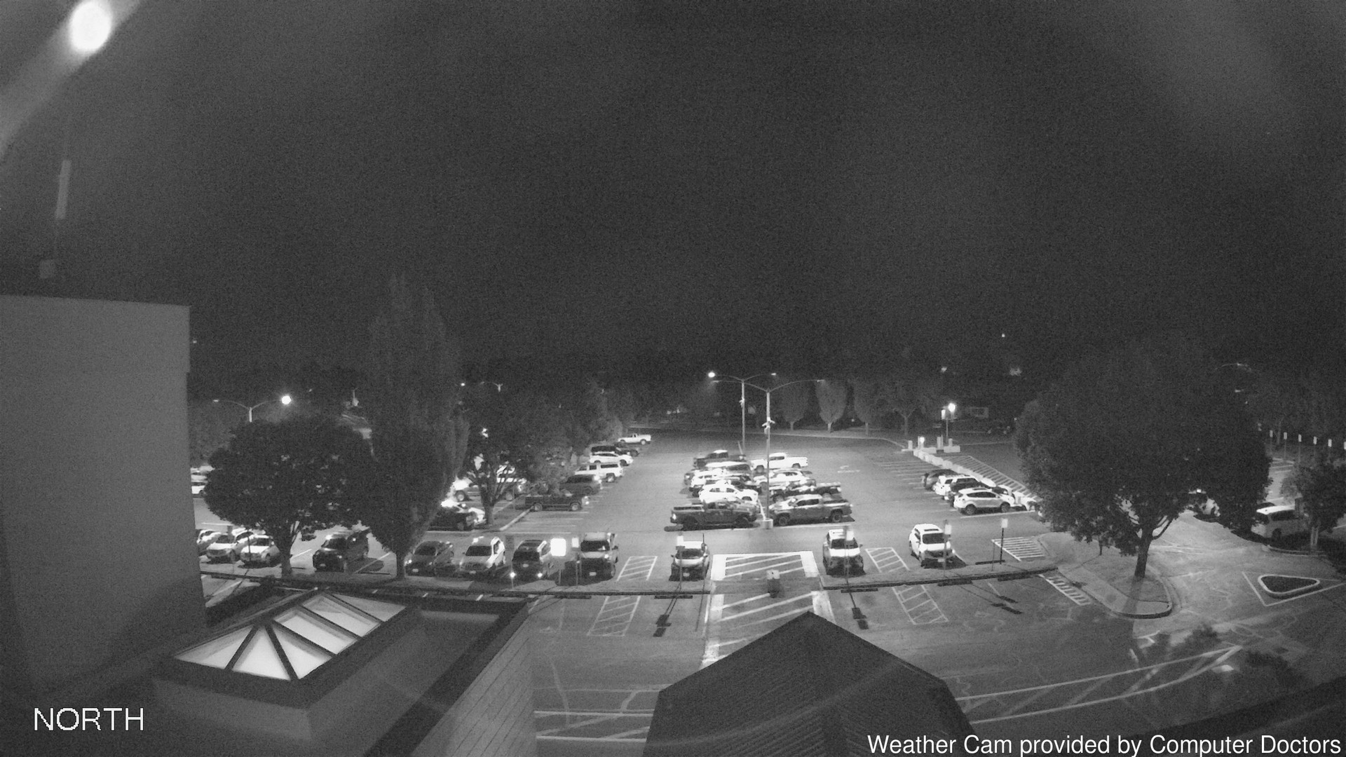 time-lapse frame, North webcam