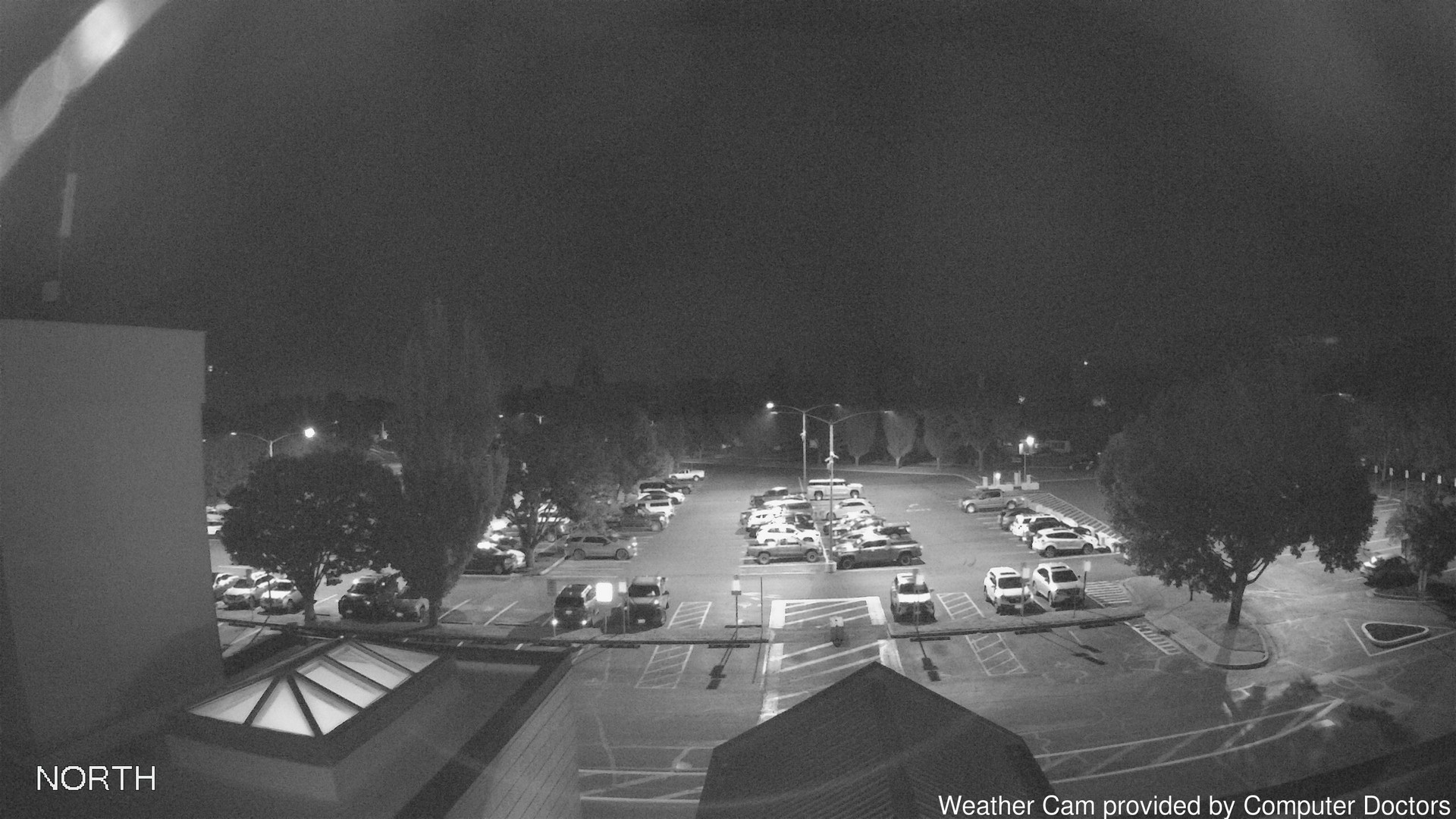 time-lapse frame, North webcam
