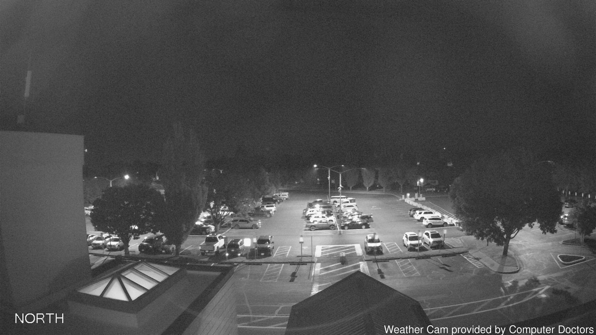 time-lapse frame, North webcam