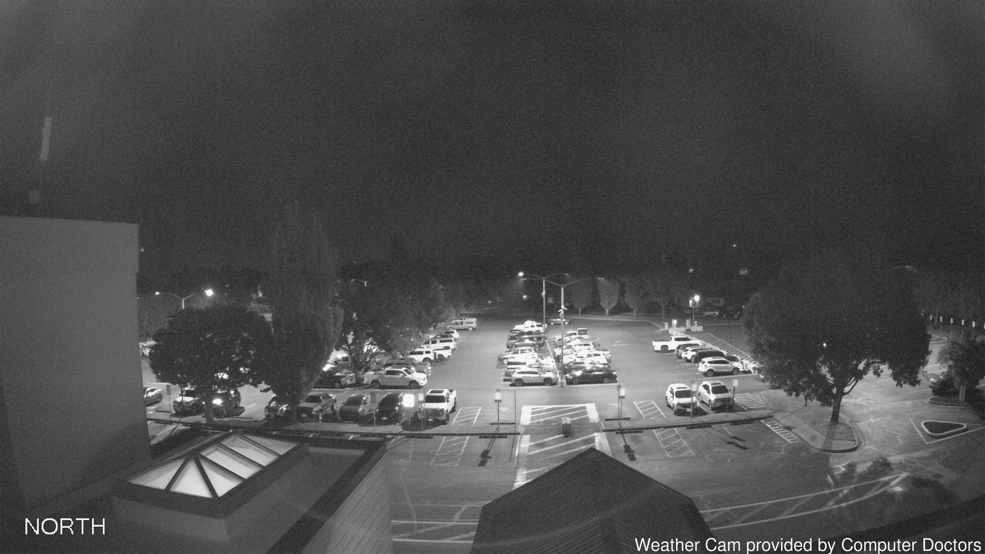 time-lapse frame, North webcam