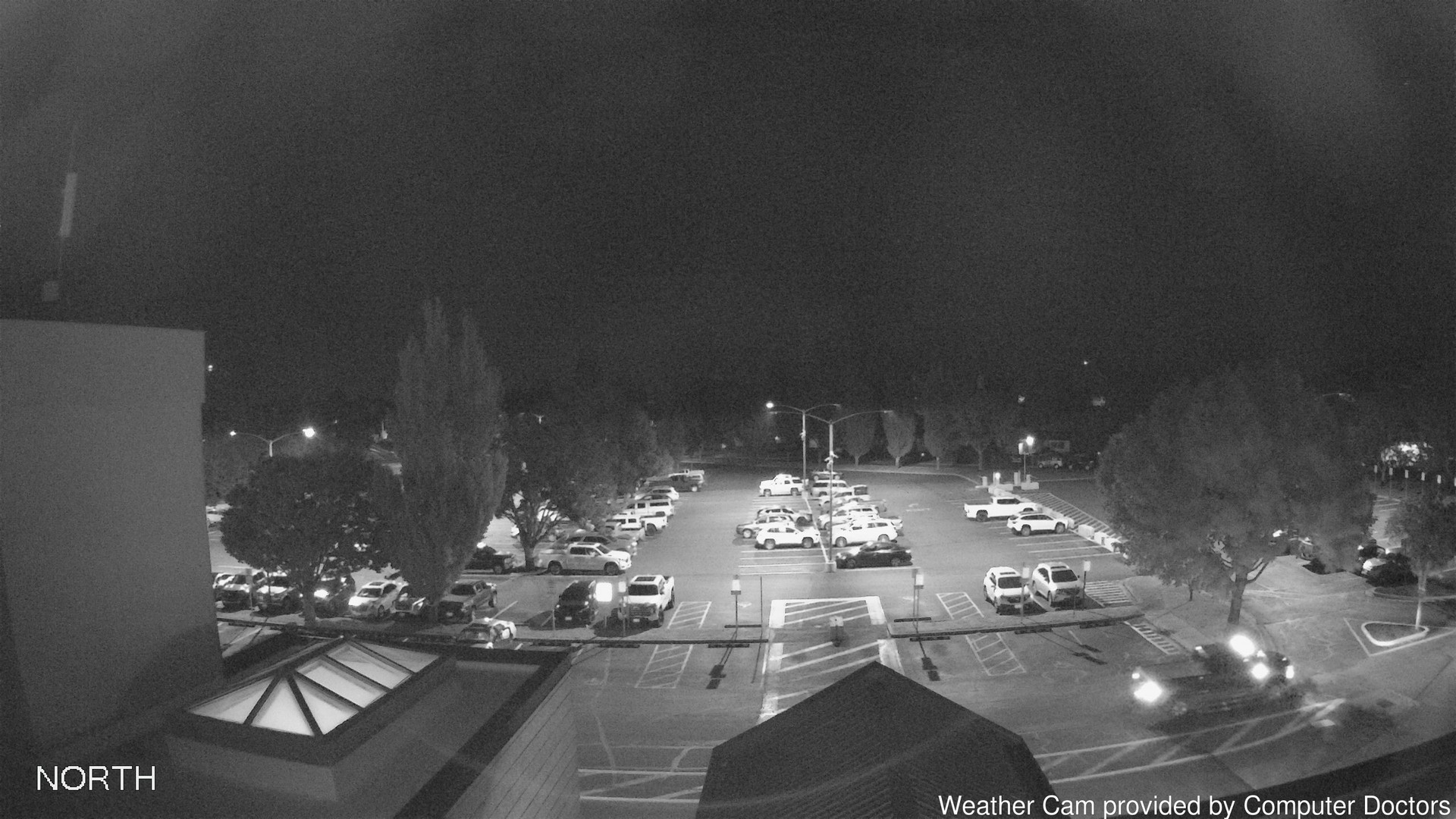 time-lapse frame, North webcam