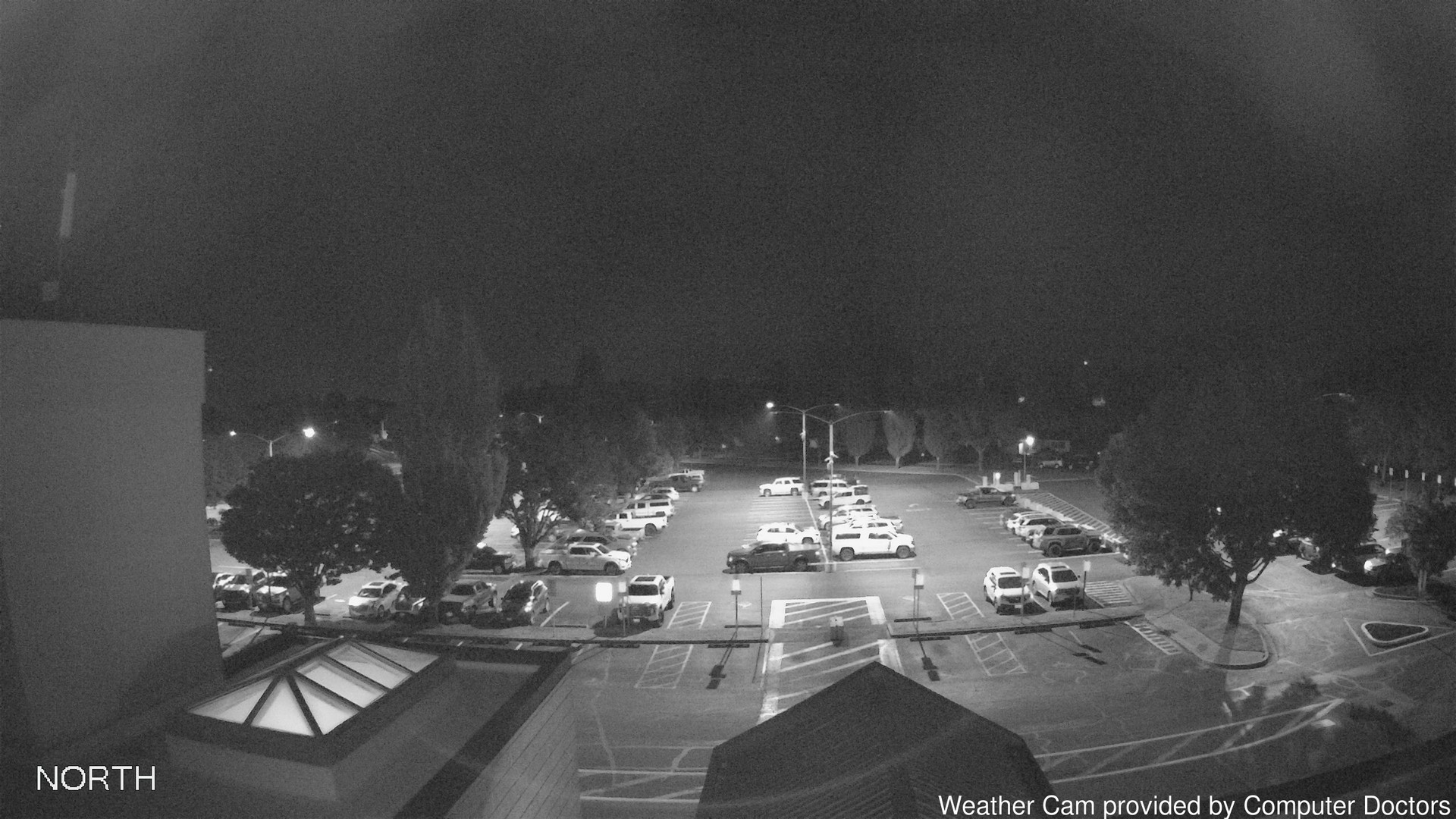 time-lapse frame, North webcam