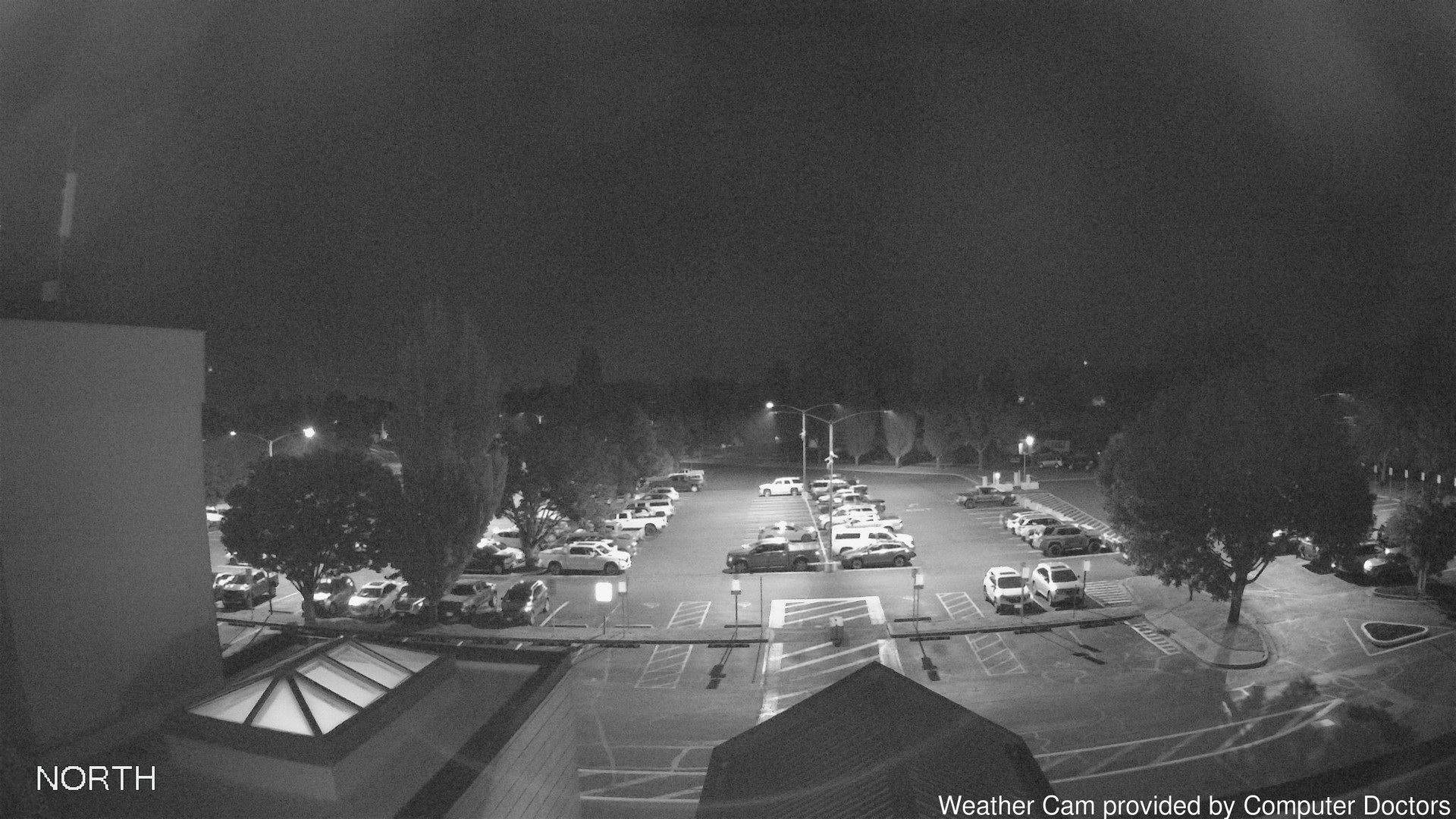 time-lapse frame, North webcam