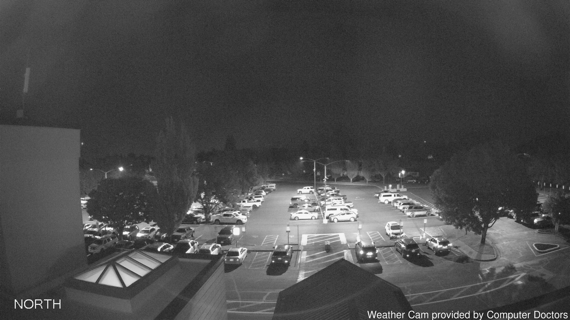 time-lapse frame, North webcam