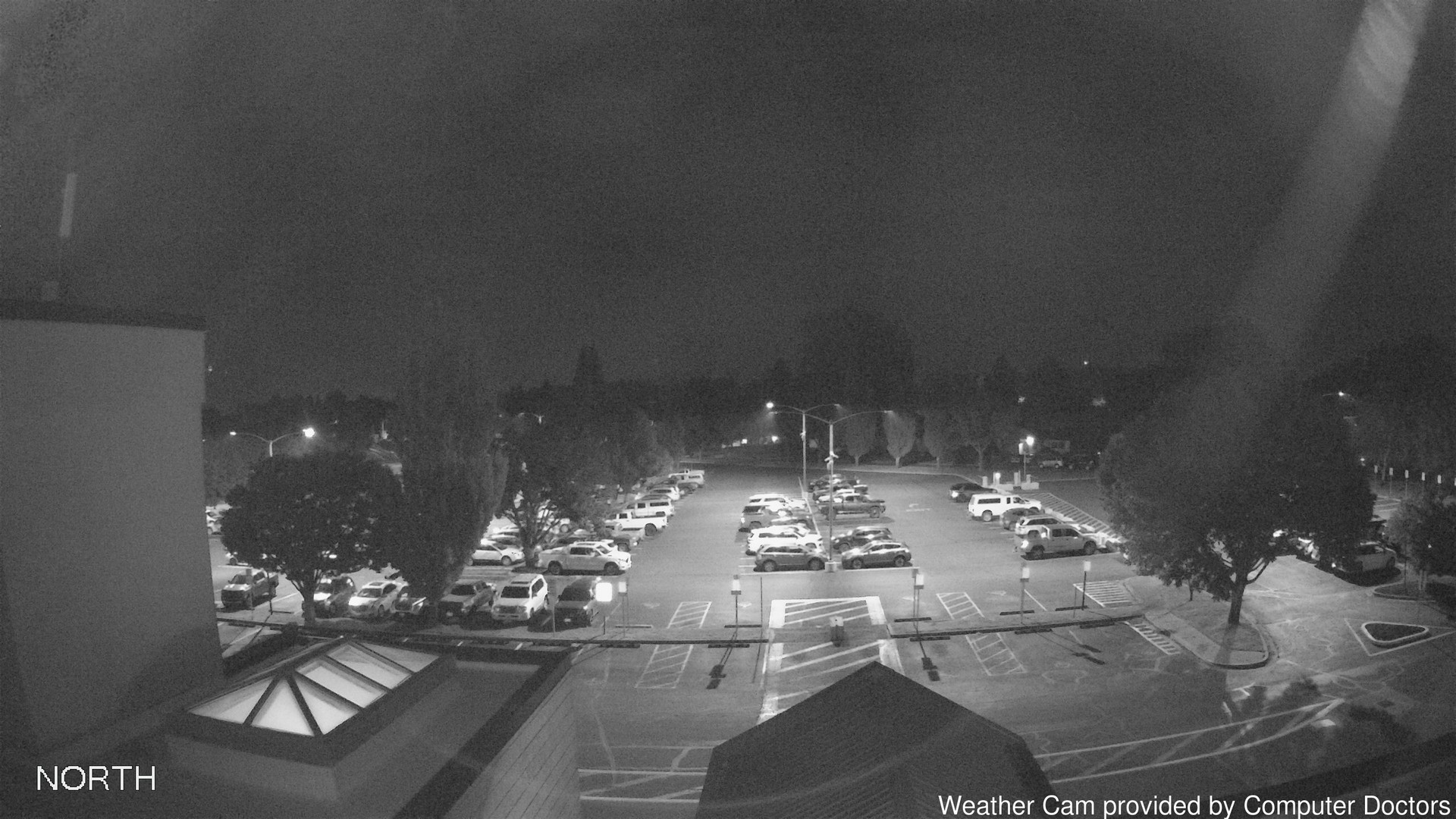 time-lapse frame, North webcam