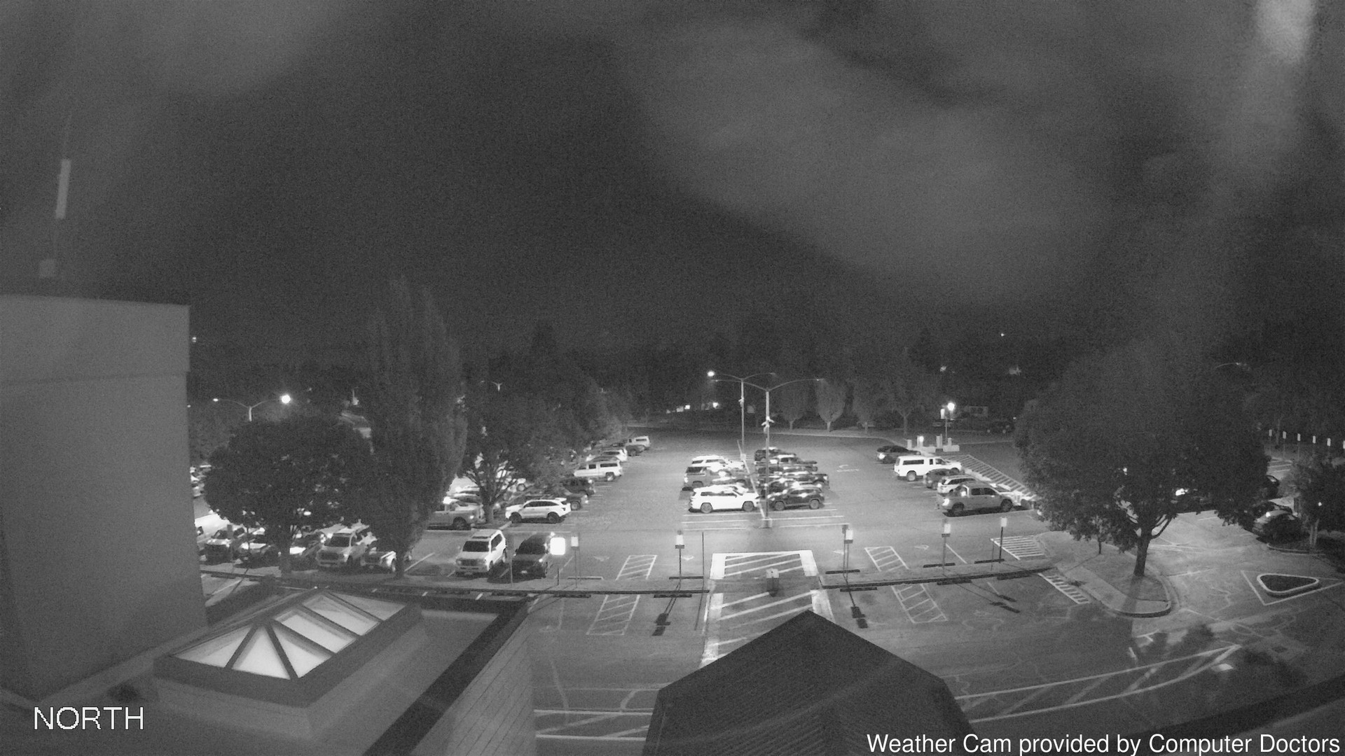 time-lapse frame, North webcam
