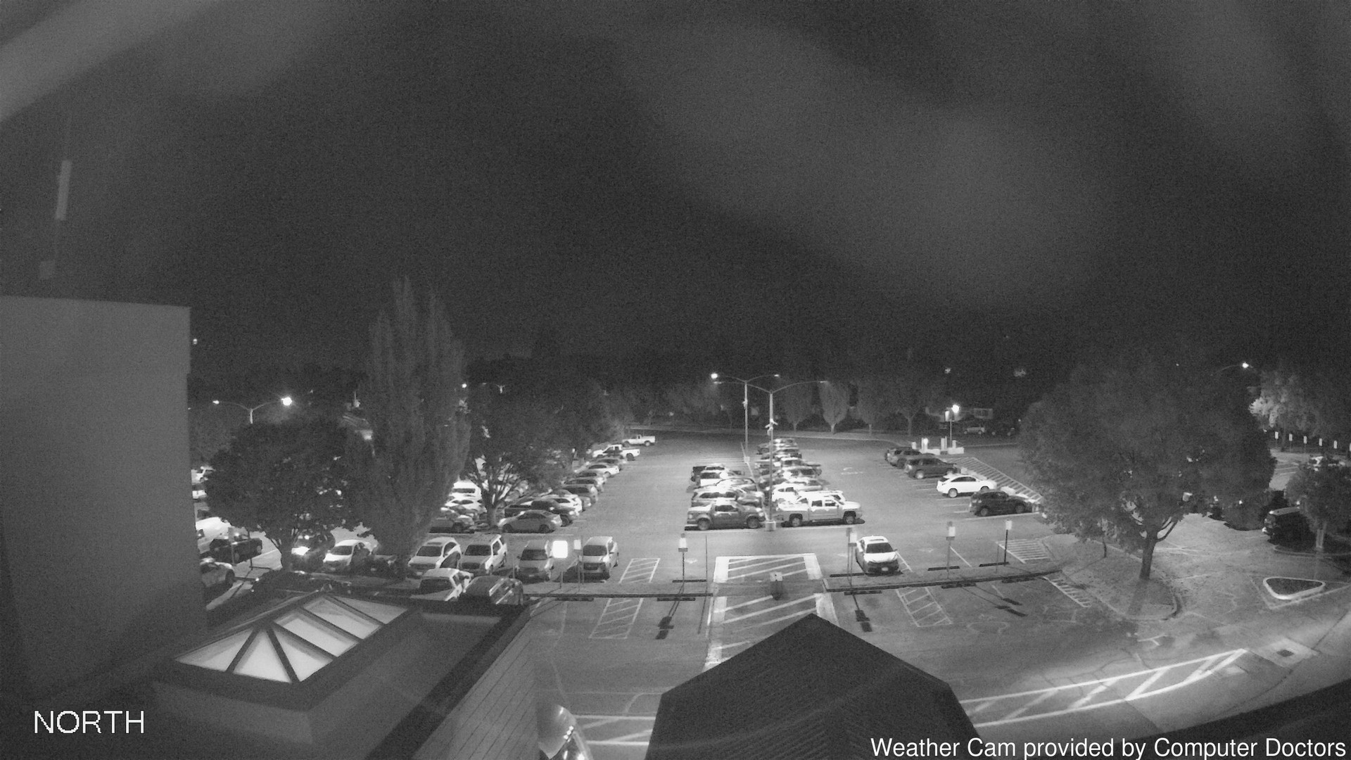 time-lapse frame, North webcam