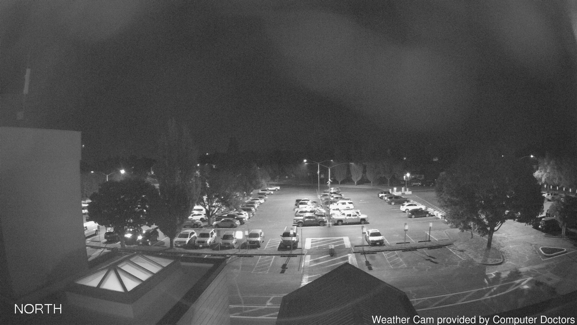 time-lapse frame, North webcam
