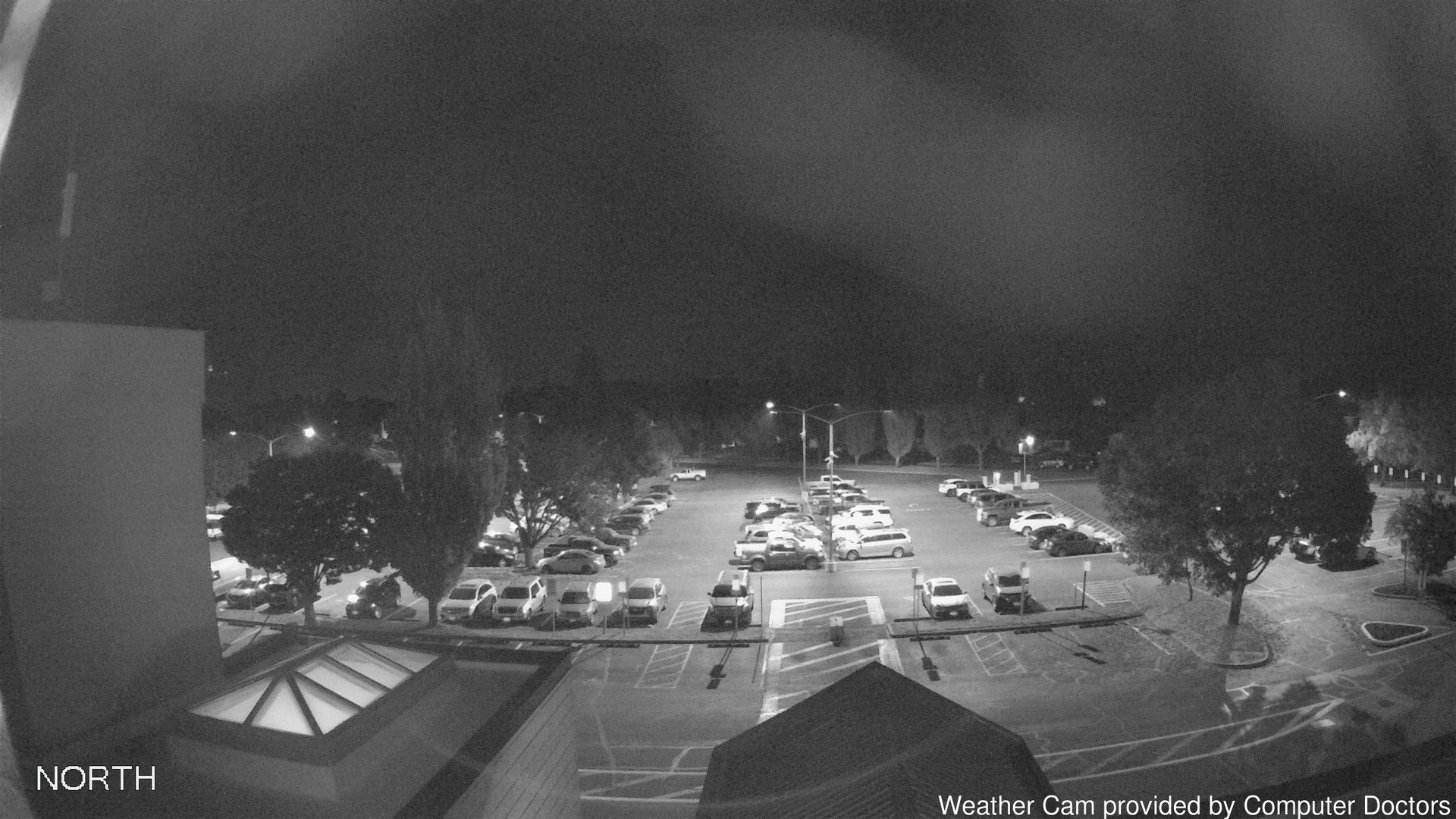 time-lapse frame, North webcam