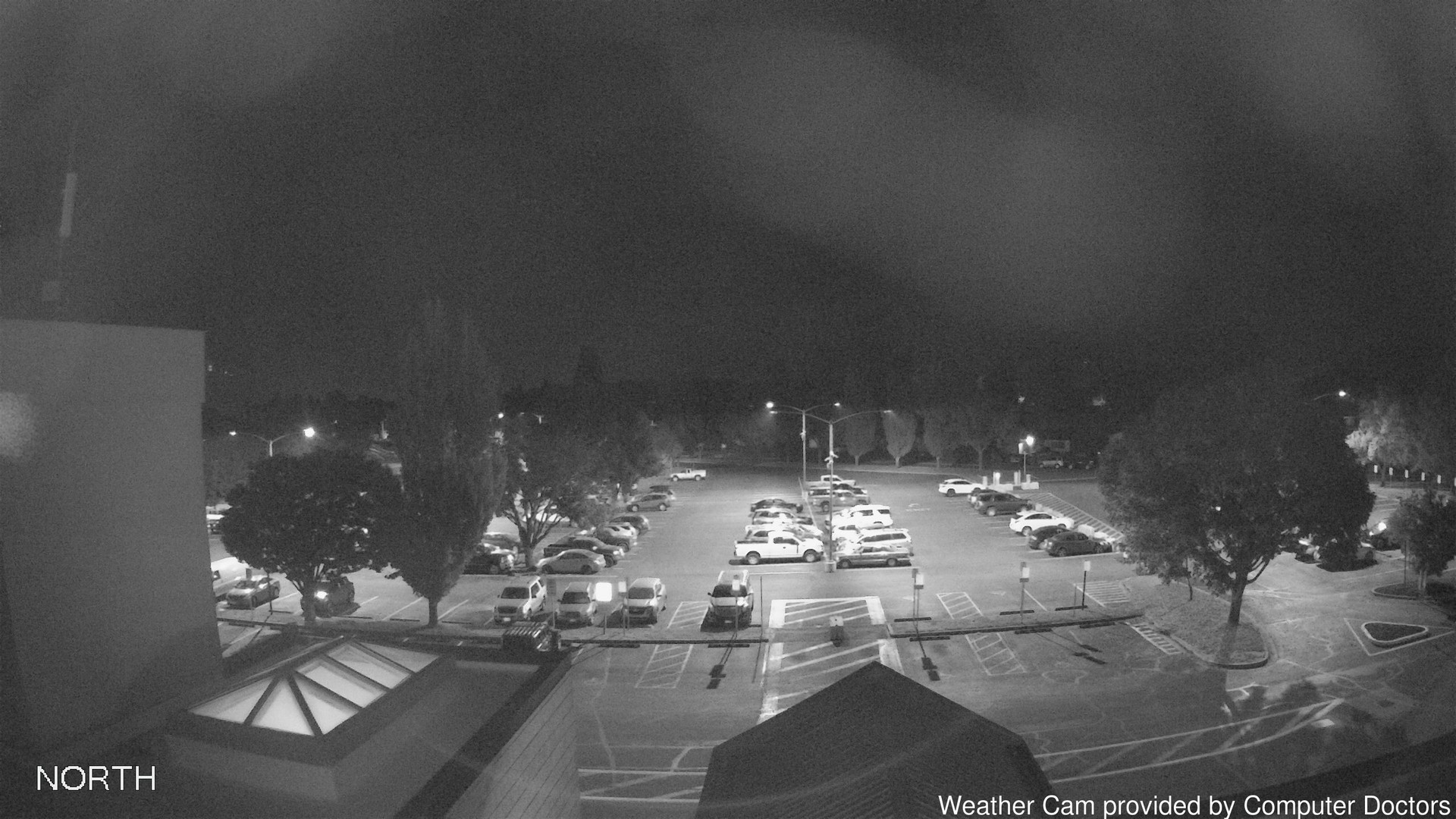 time-lapse frame, North webcam