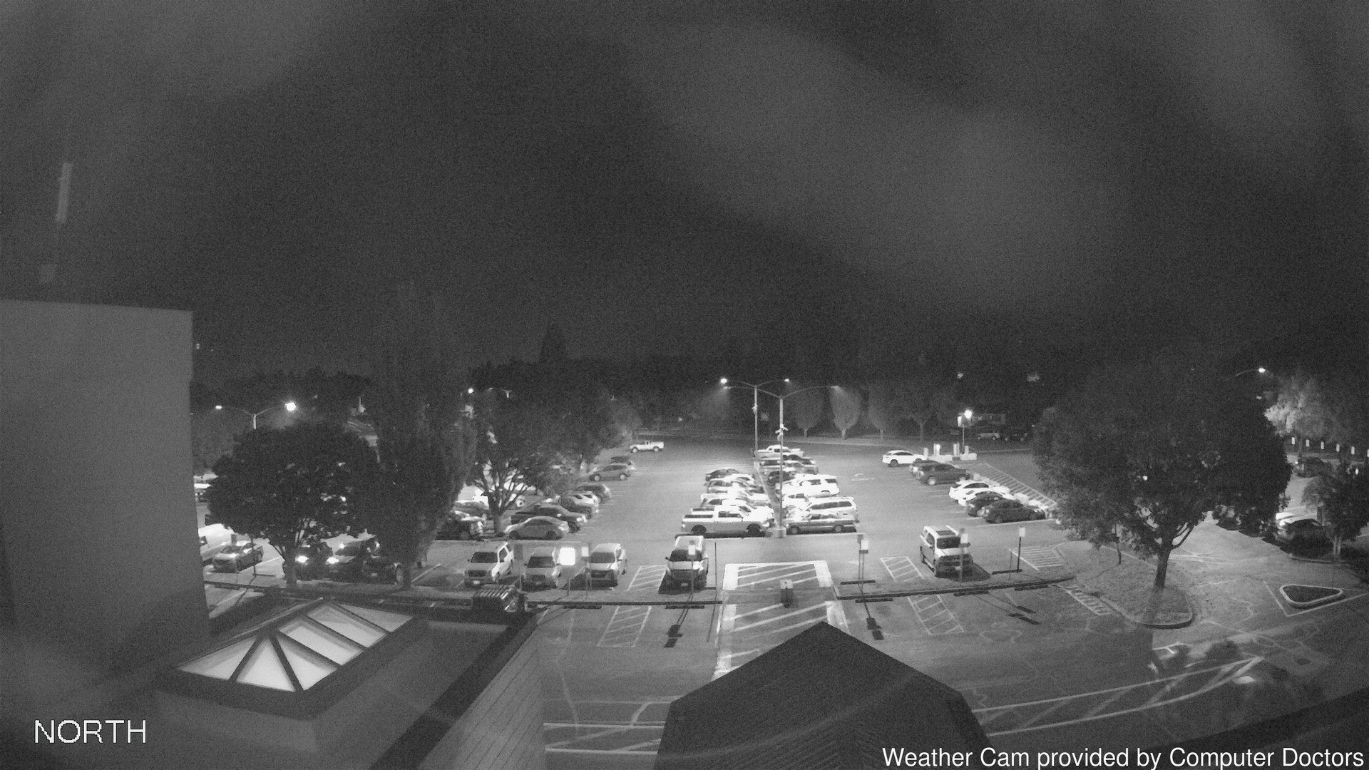 time-lapse frame, North webcam