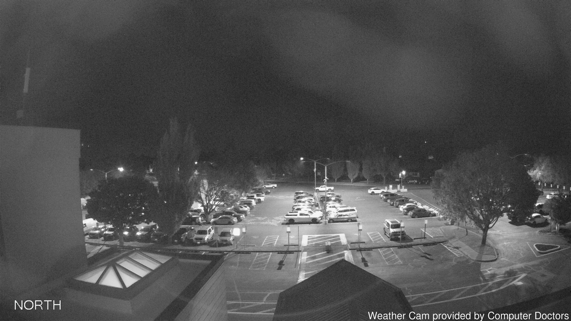 time-lapse frame, North webcam