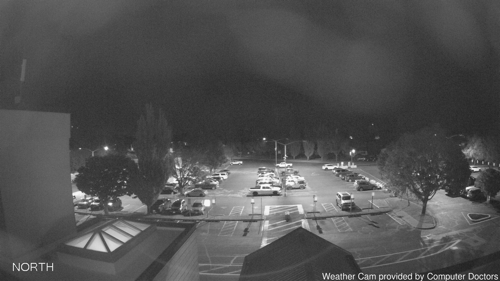 time-lapse frame, North webcam