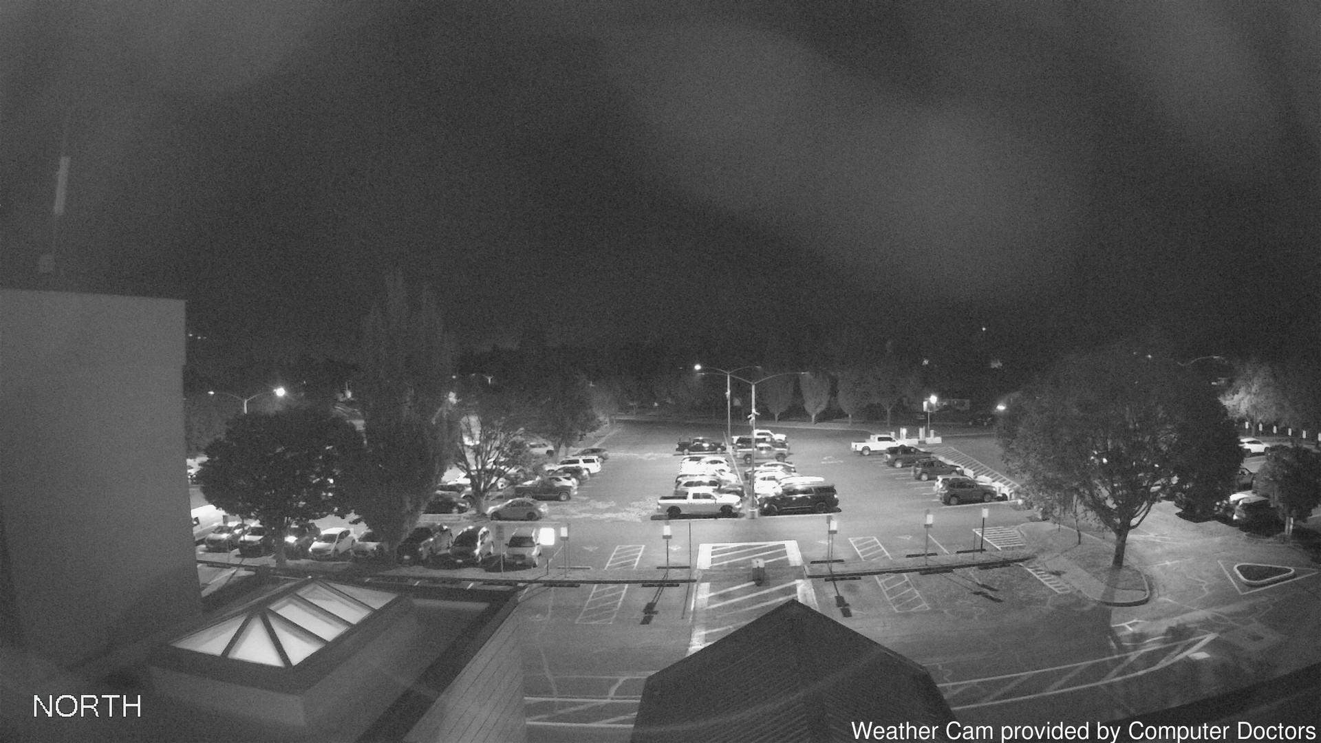 time-lapse frame, North webcam