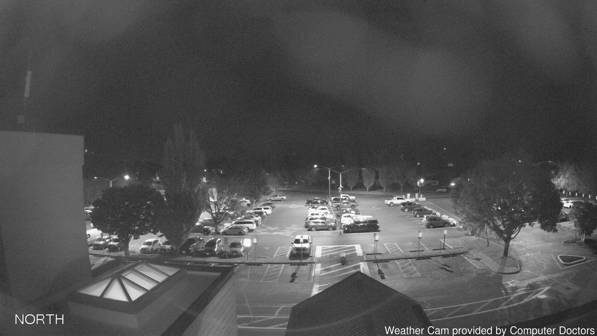 time-lapse frame, North webcam