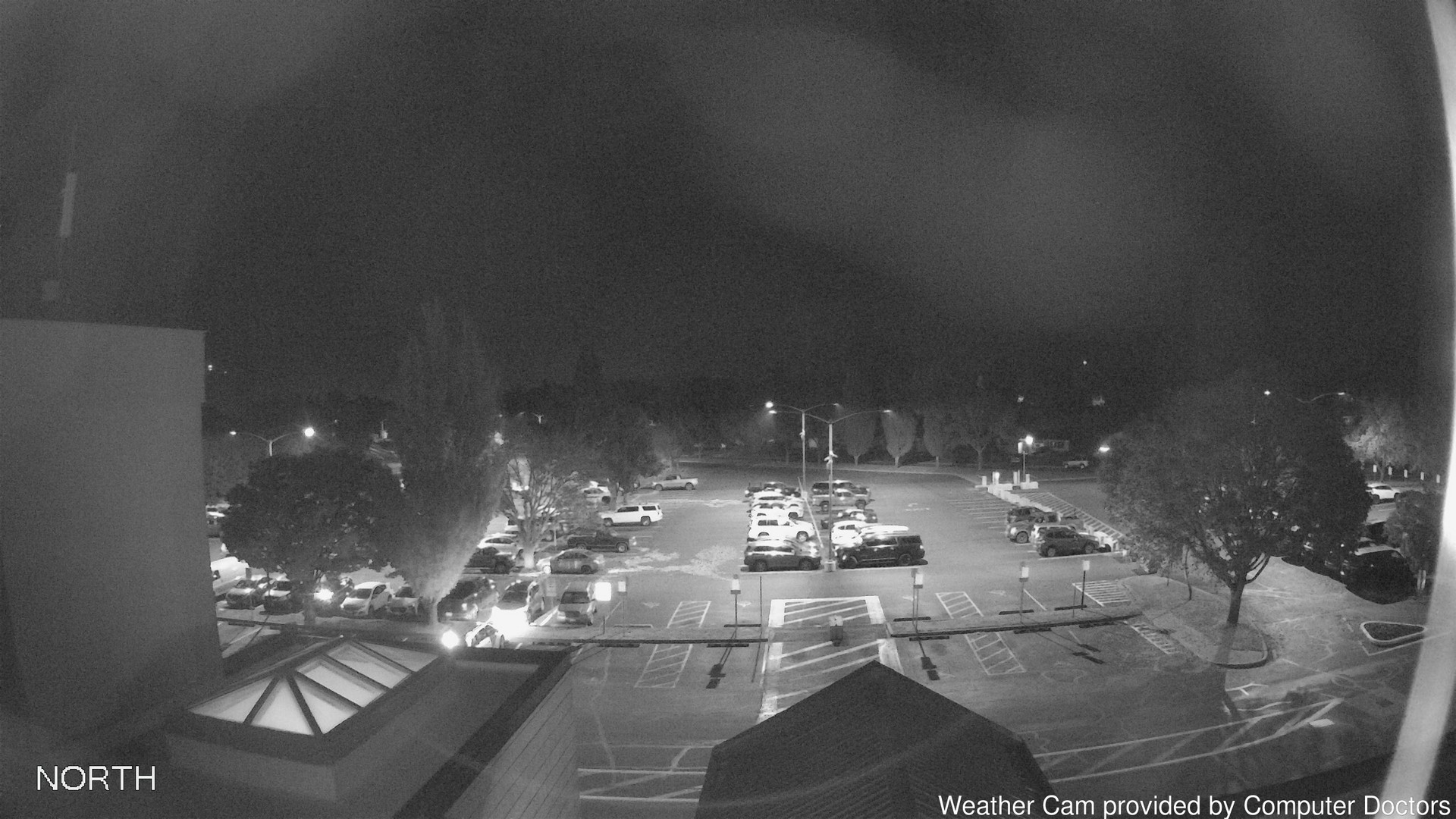 time-lapse frame, North webcam