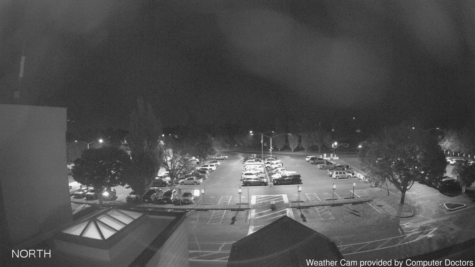 time-lapse frame, North webcam