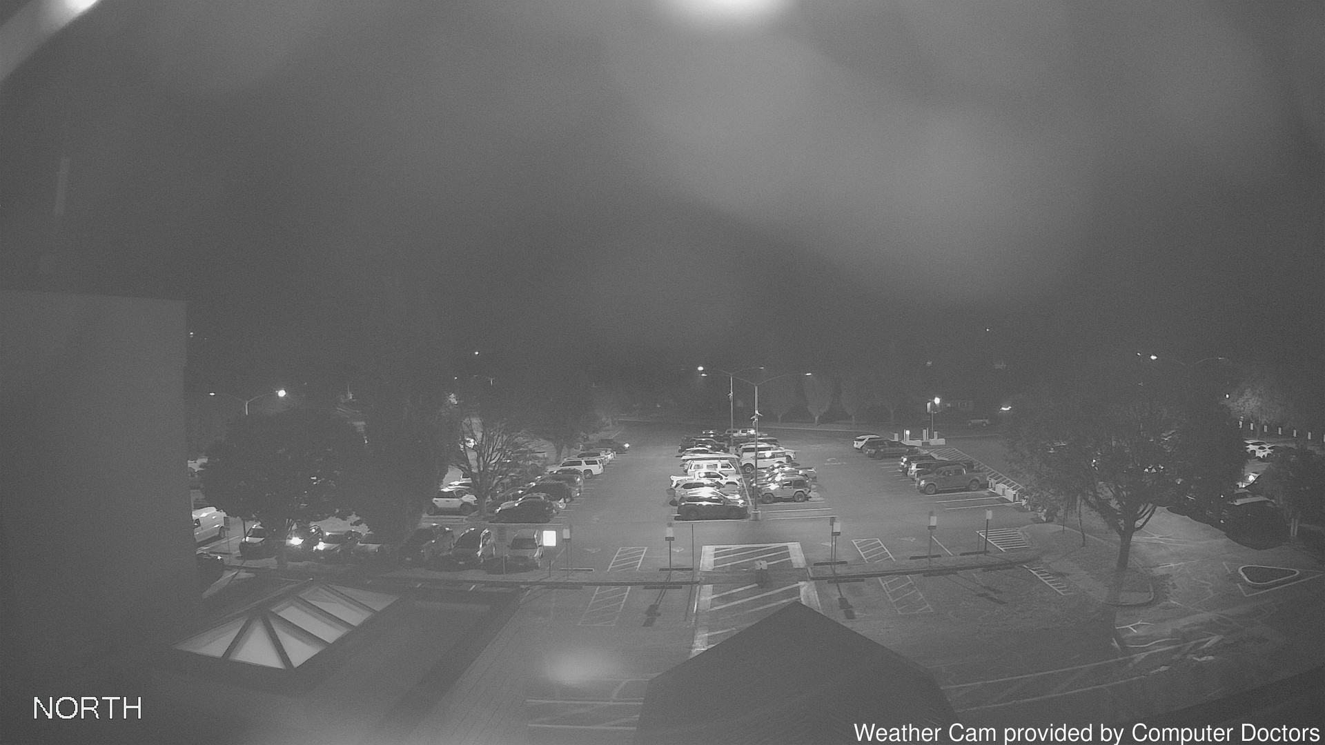 time-lapse frame, North webcam