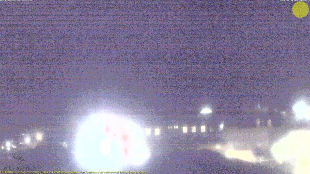 time-lapse frame, Elk + Avenue webcam