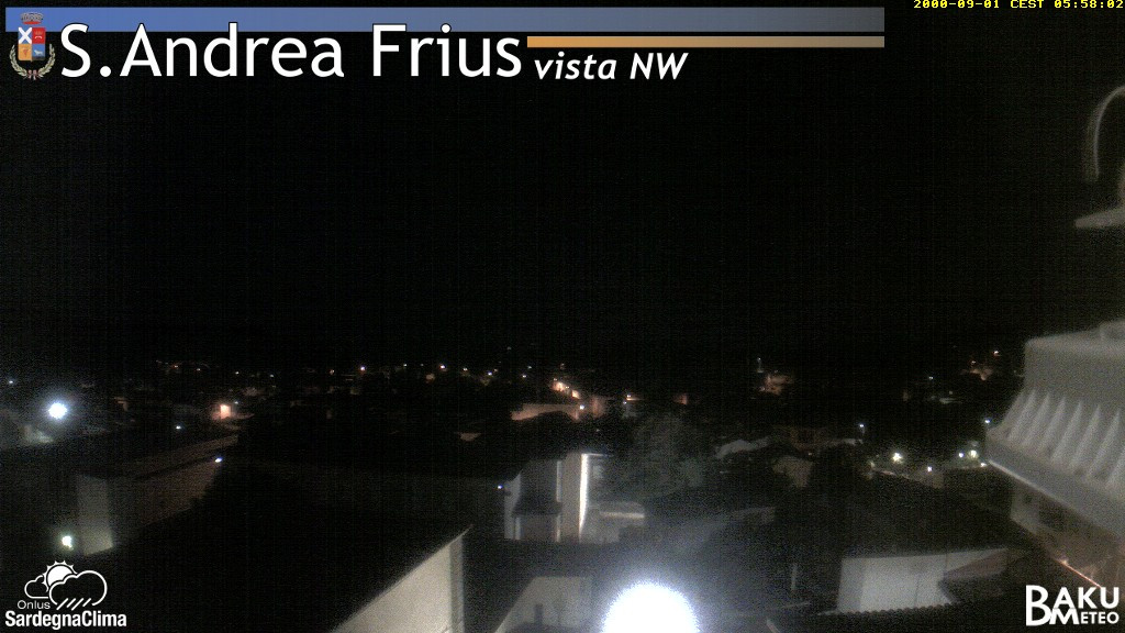 time-lapse frame, Sant'Andrea Frius webcam
