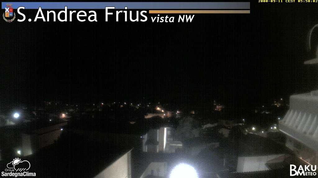 time-lapse frame, Sant'Andrea Frius webcam