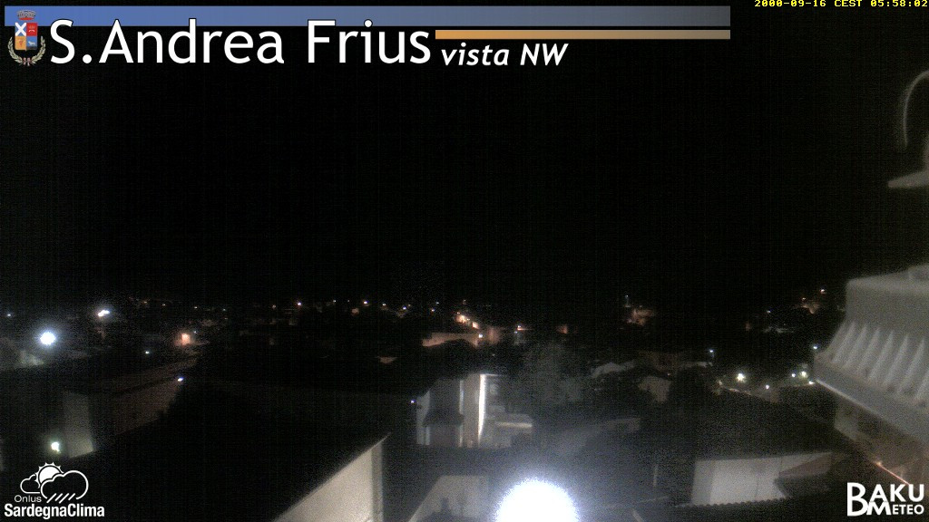 time-lapse frame, Sant'Andrea Frius webcam